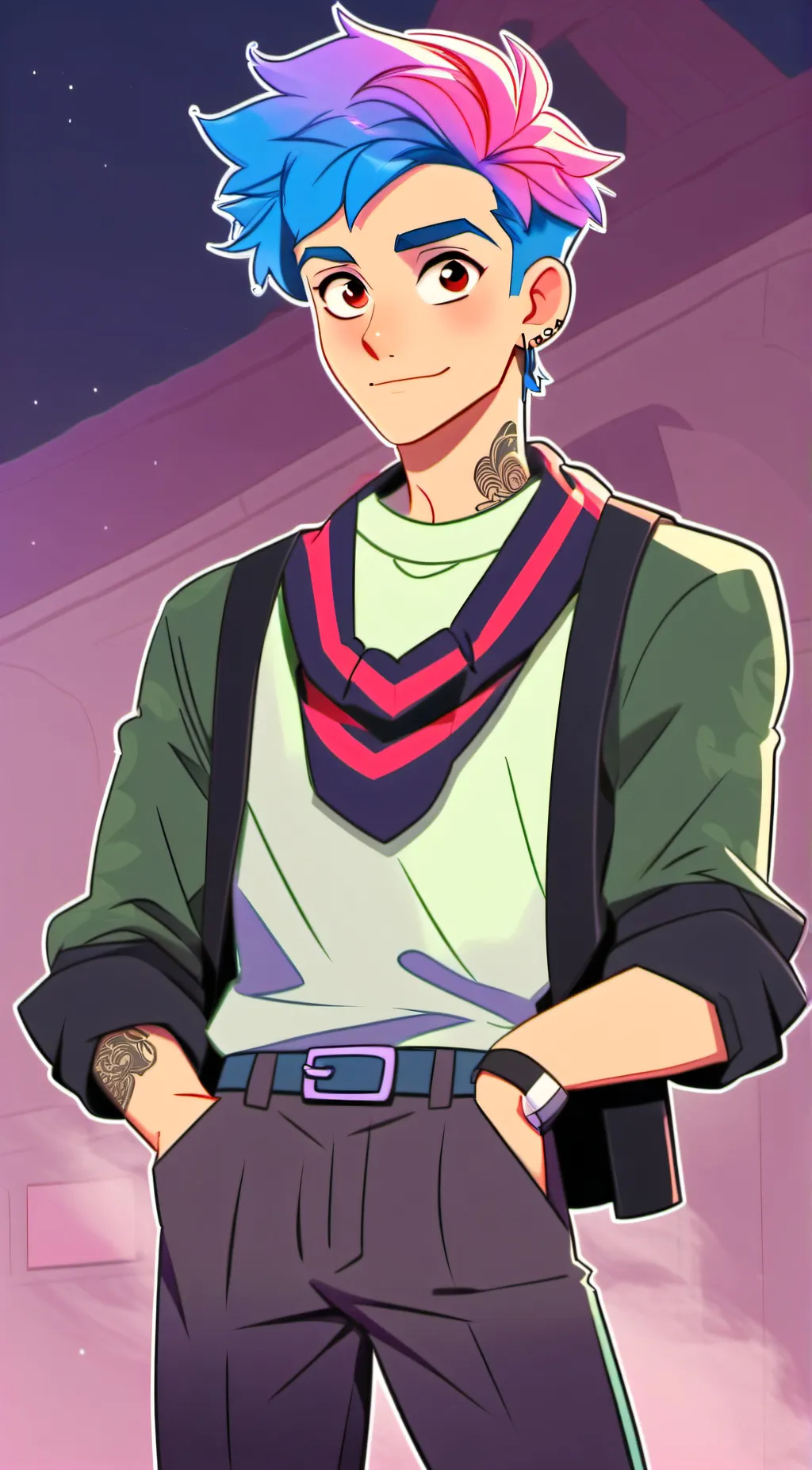 ai character: james background