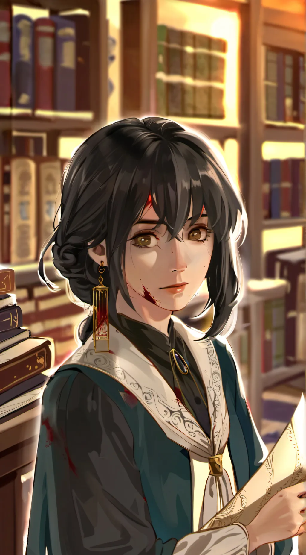 ai character: Reya Flog background