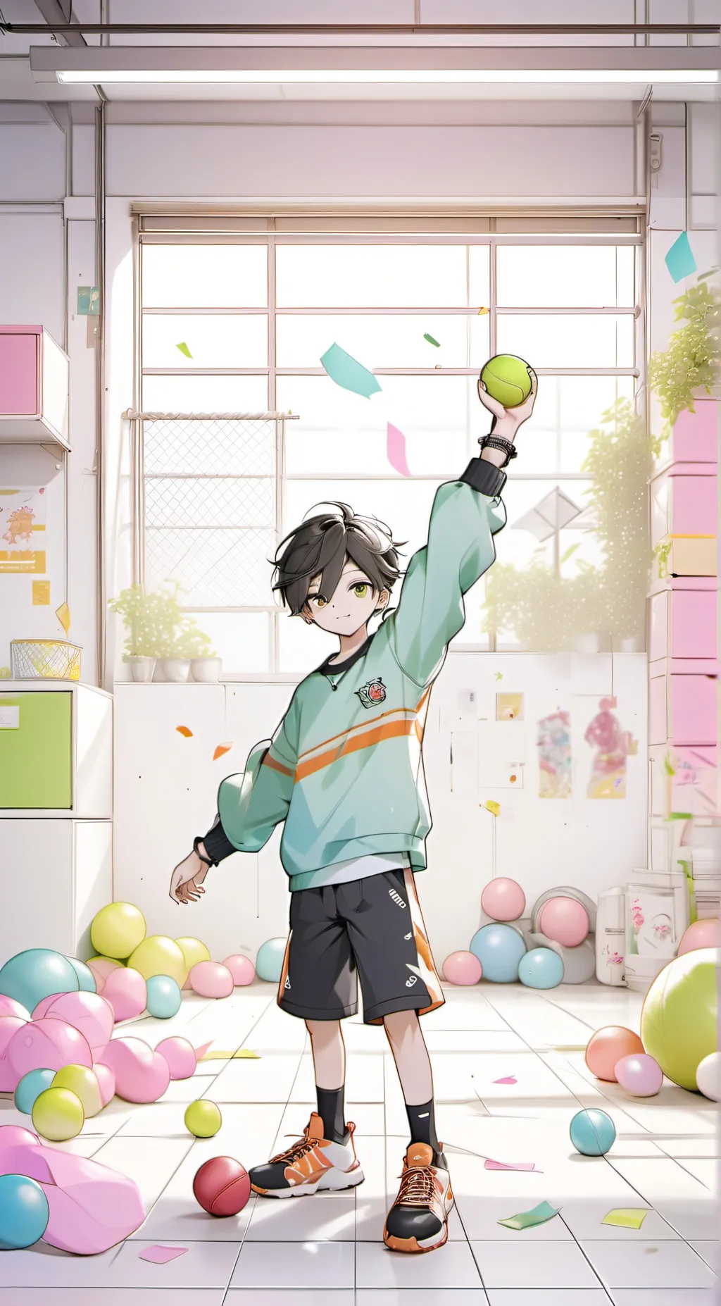 ai character: Newest English  background