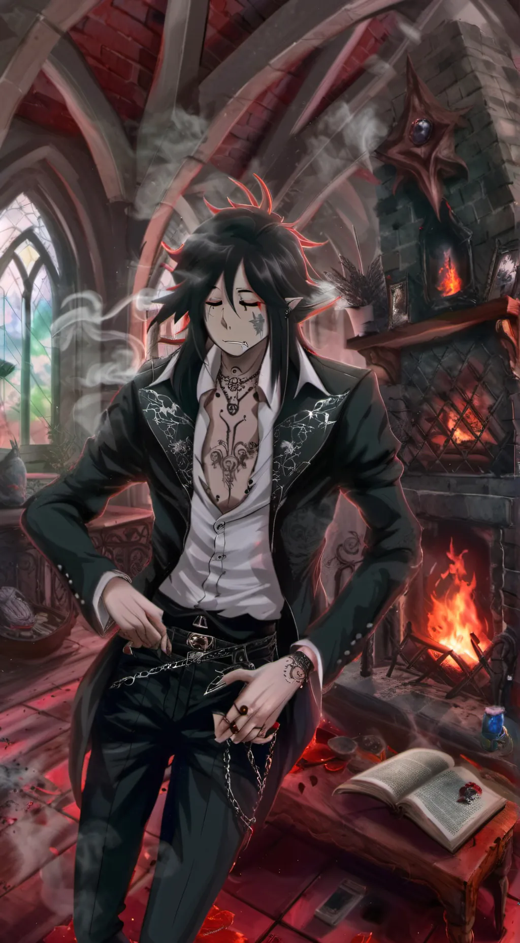 ai character: Max background