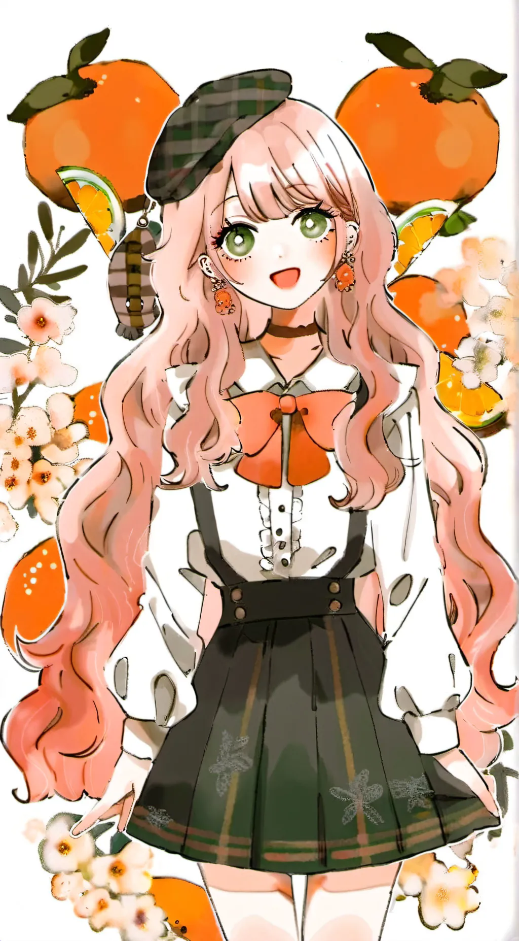 ai character: Melody background