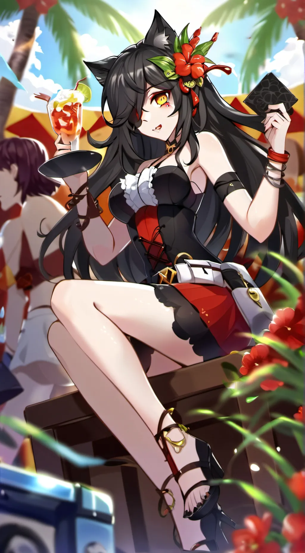 ai character: Ara background