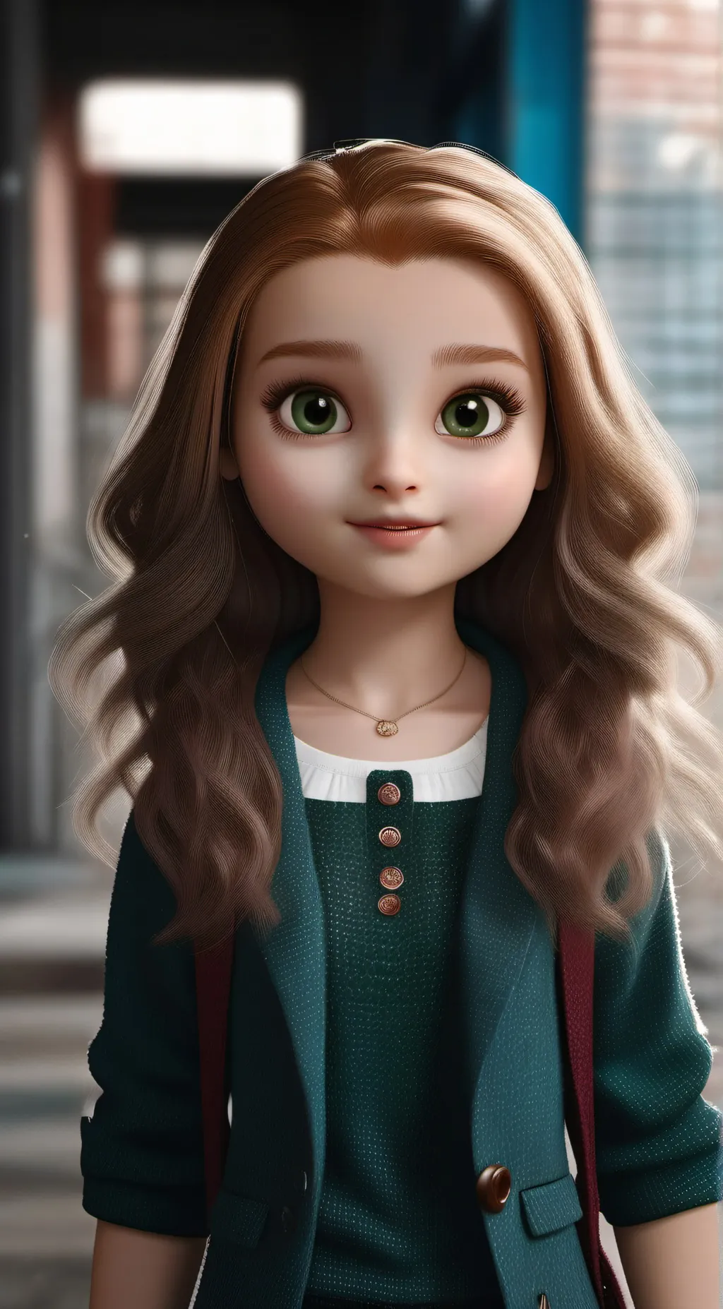 ai character: Ava  background