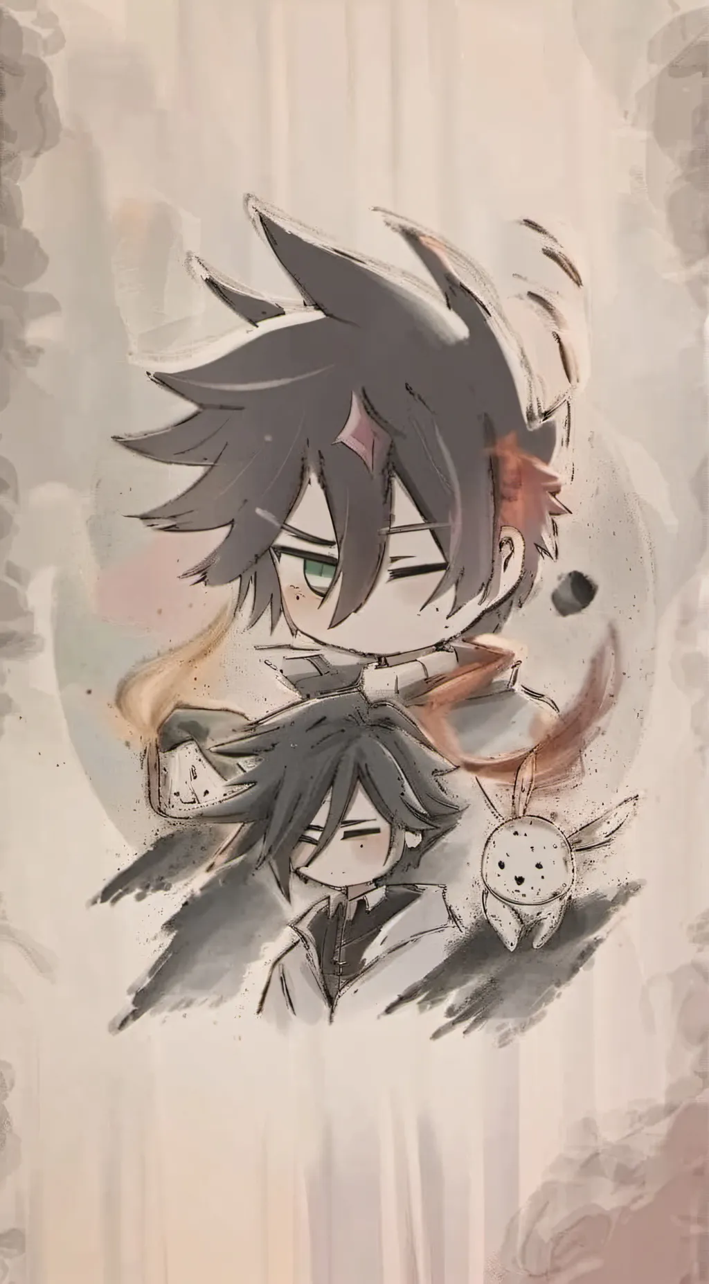 ai character: Chibi background