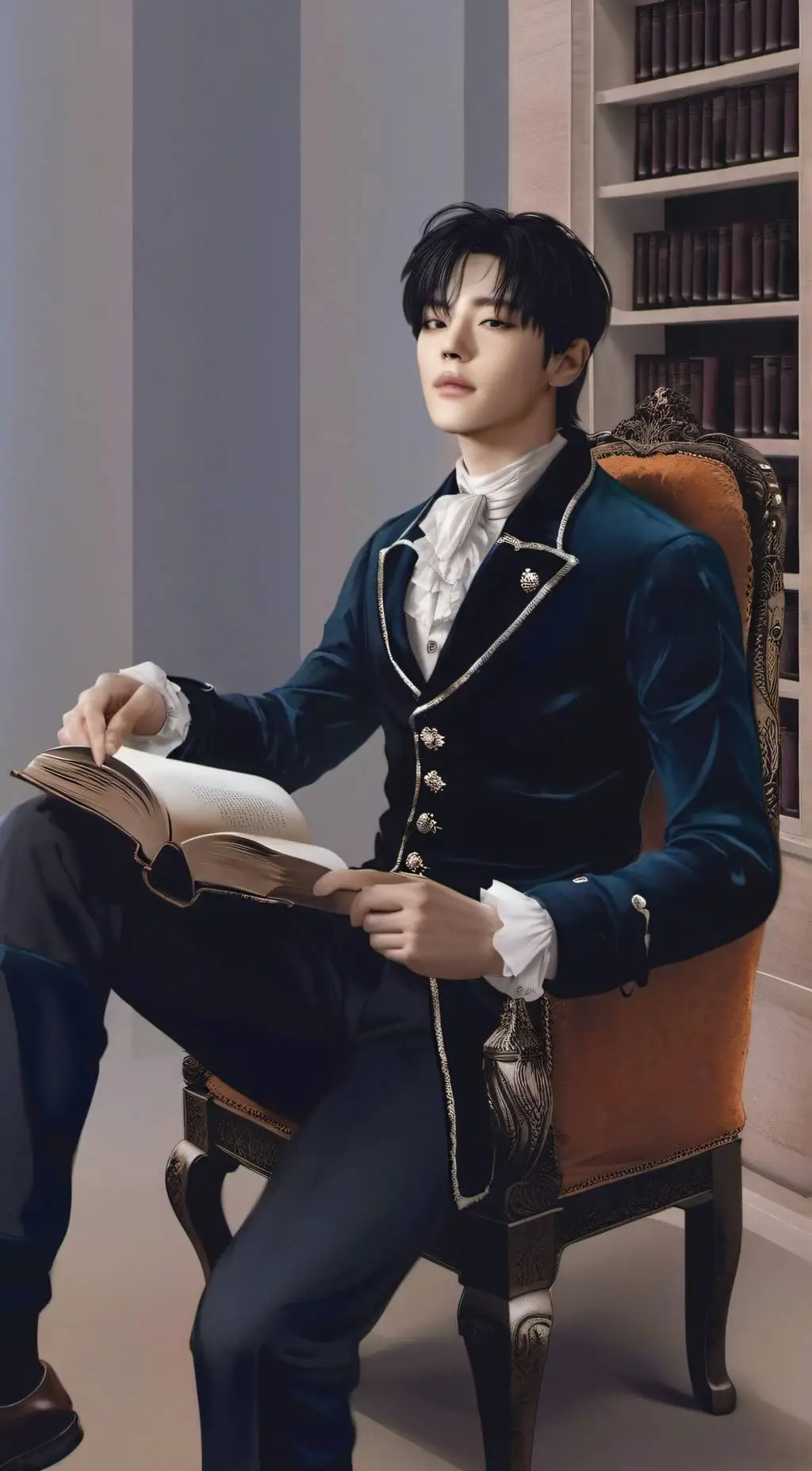 ai character: jimin background