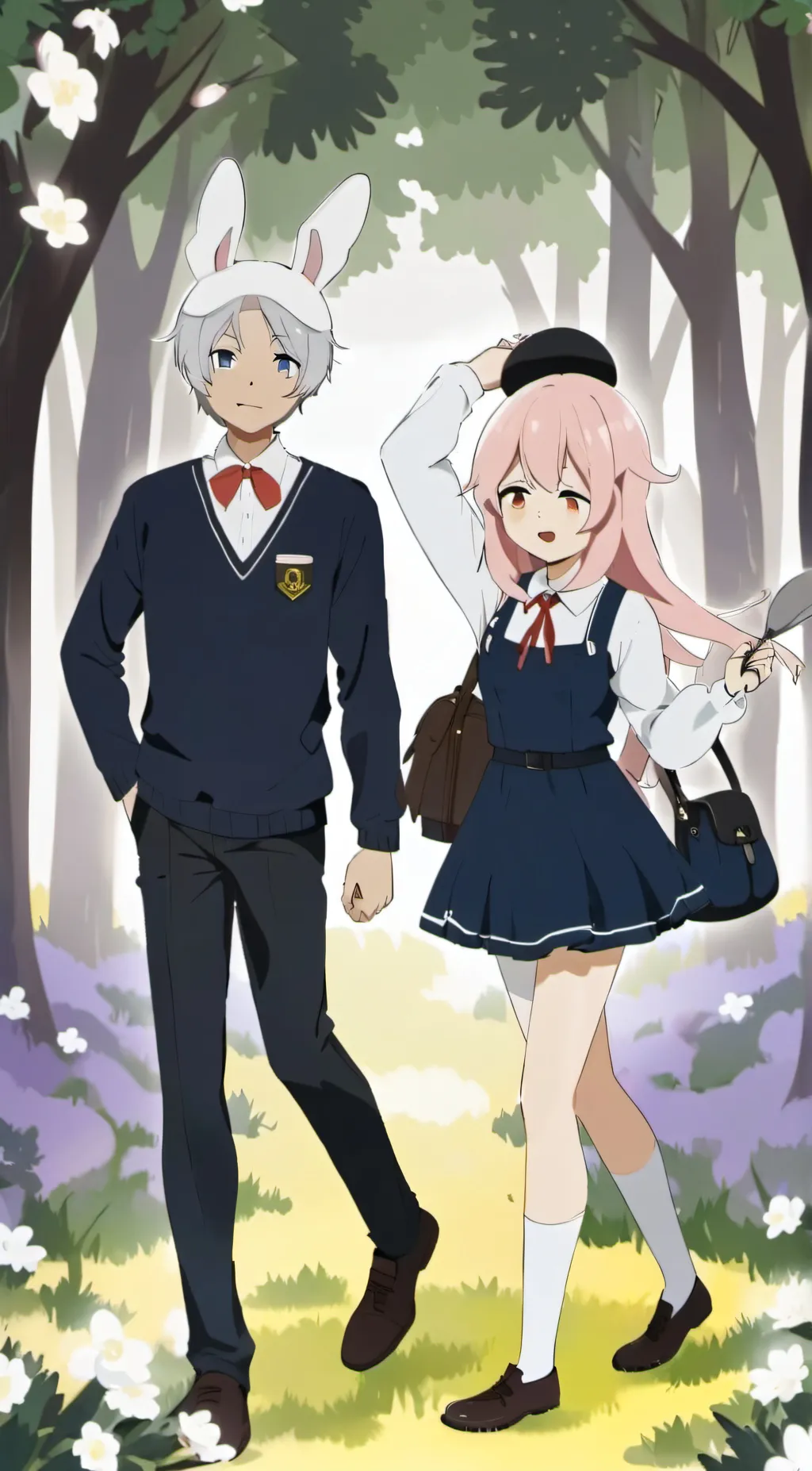 ai character: Hello background