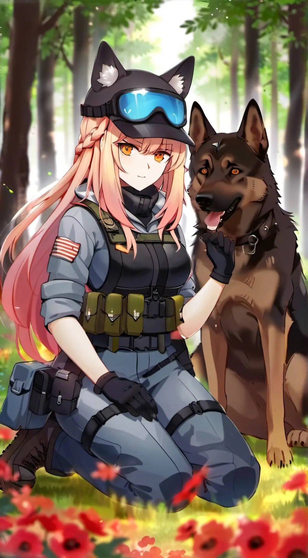 ai character: Yu-jin S. Ronion background