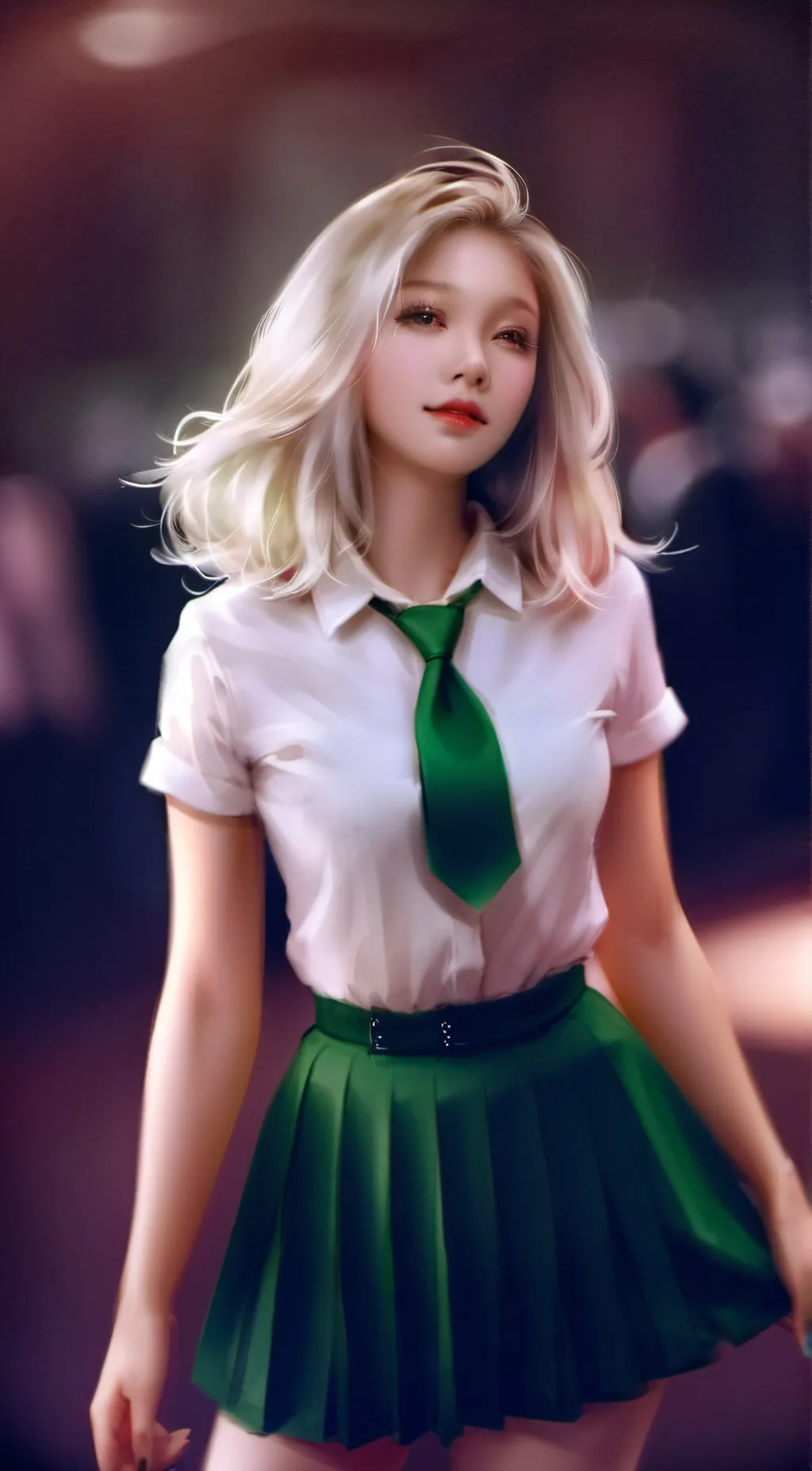 ai character: Christmas gift 😏 background
