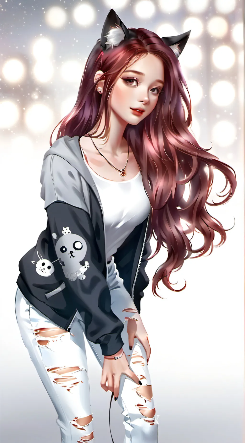 ai character: Zombie apocalypse  background