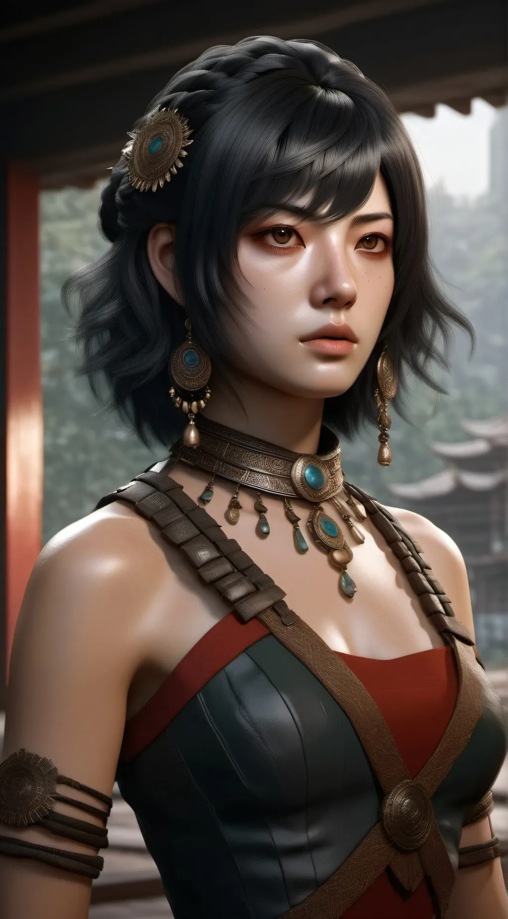 ai character: Alexia background