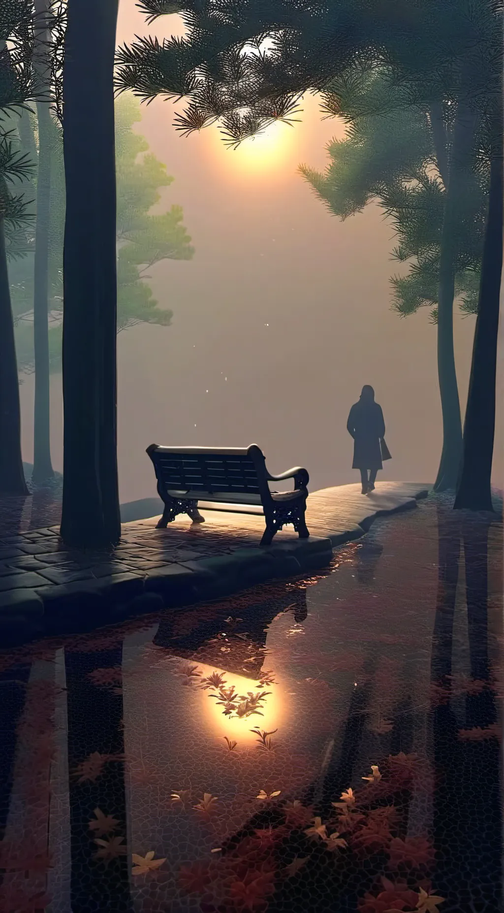 ai character: Mha + LOV Fight🤍🩵 background