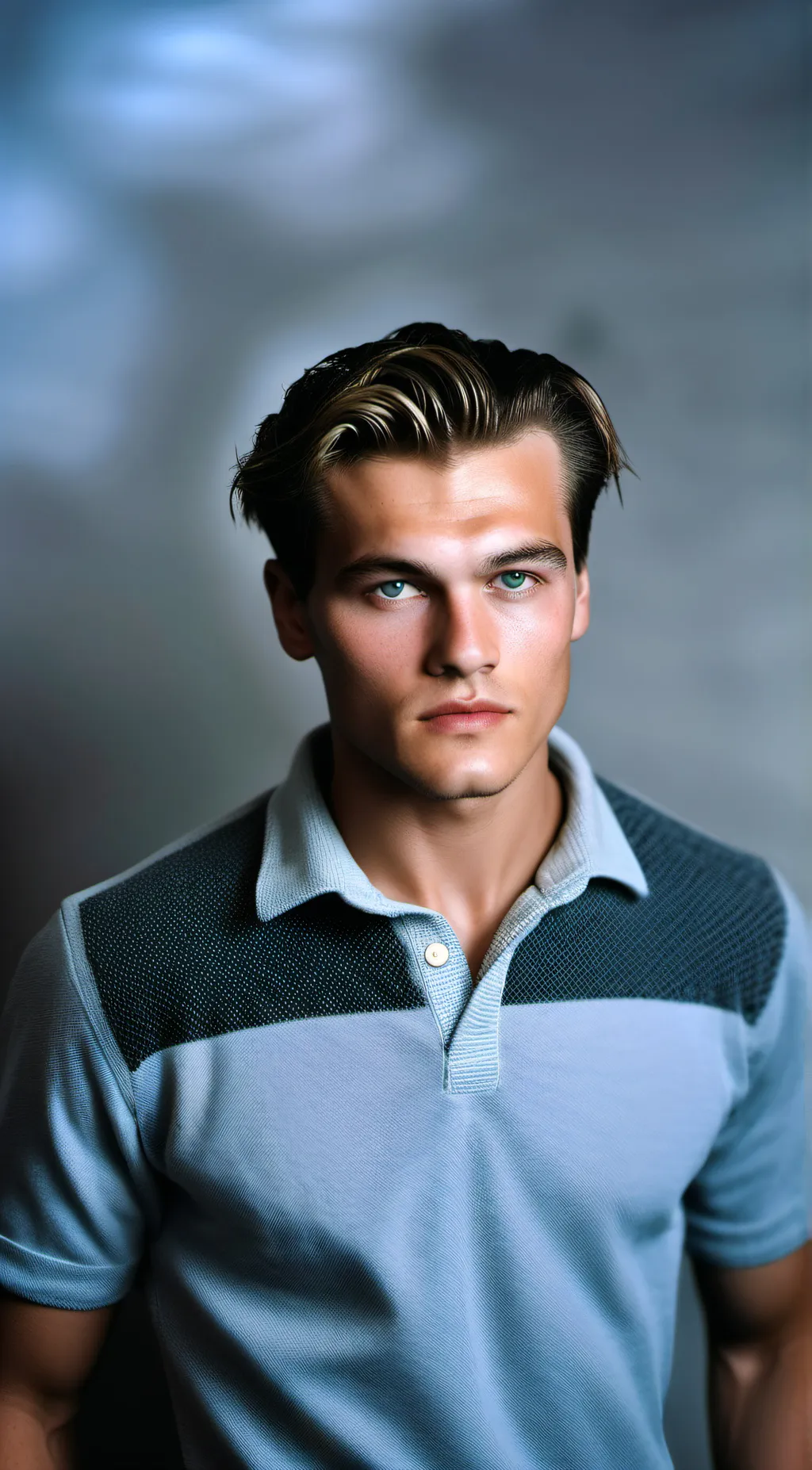 ai character: Leonard  dicaprio background