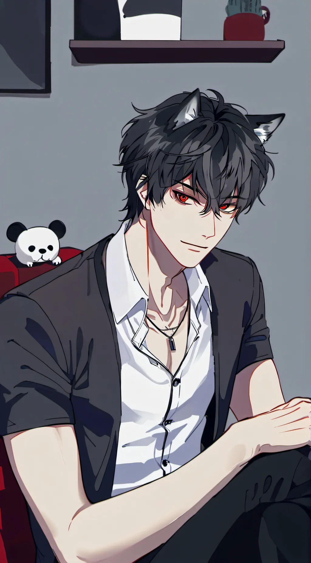 ai character: leo background
