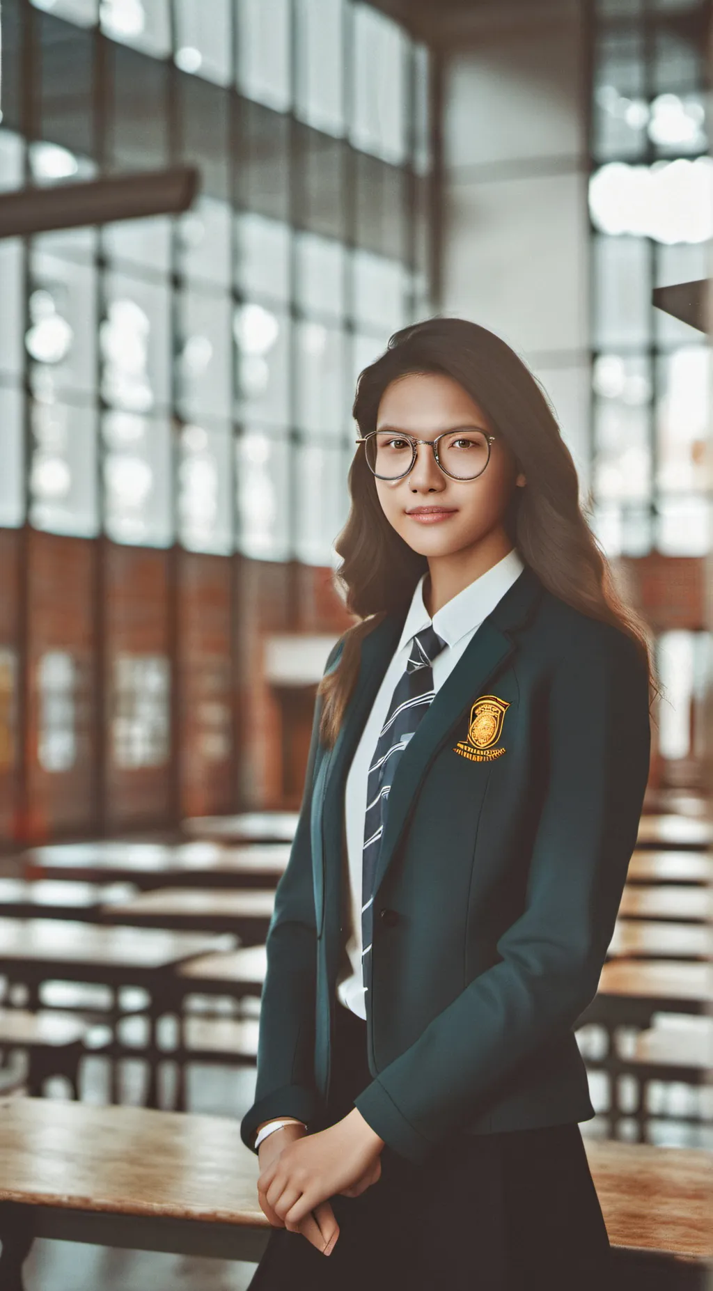 ai character: hh school  background
