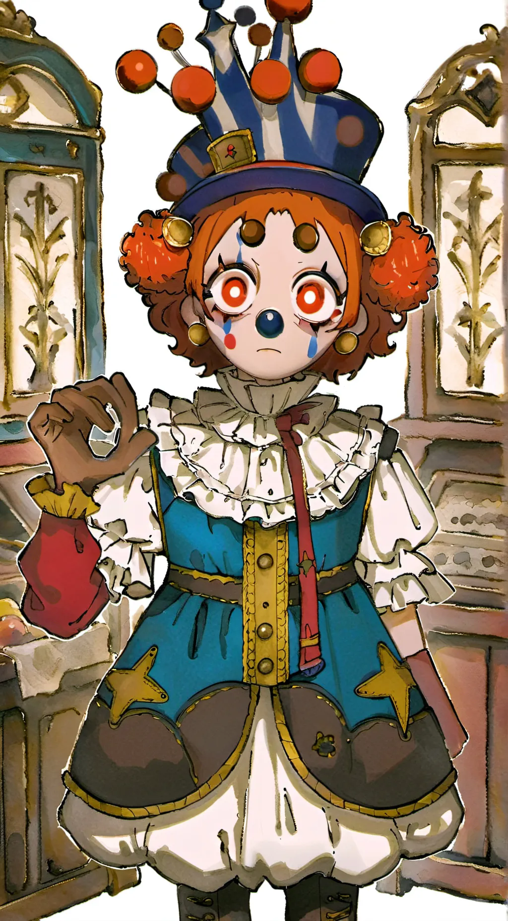 ai character: pomni background