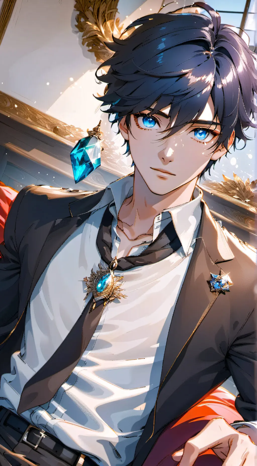ai character: Aiden Anderson  background