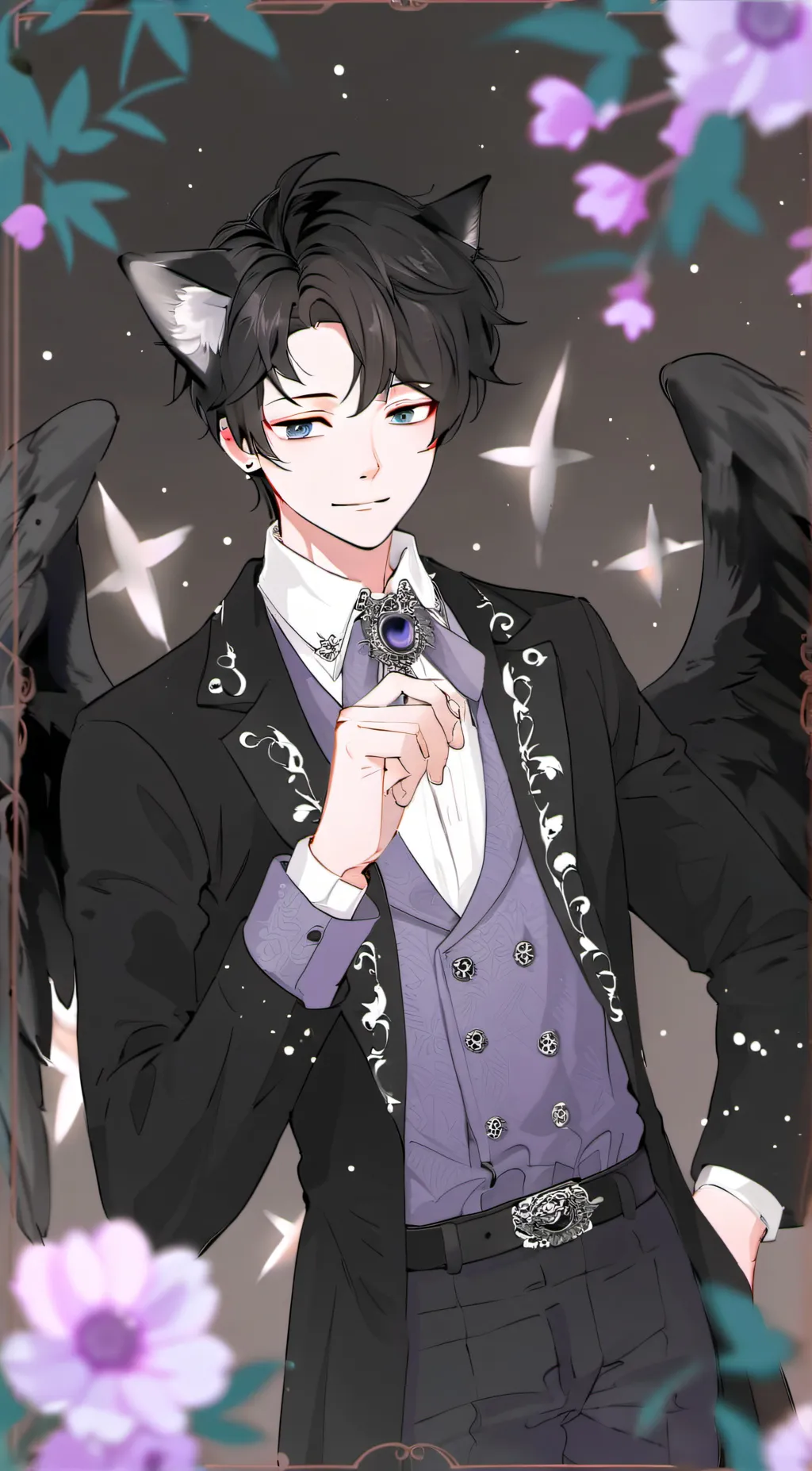 ai character: Adrian background