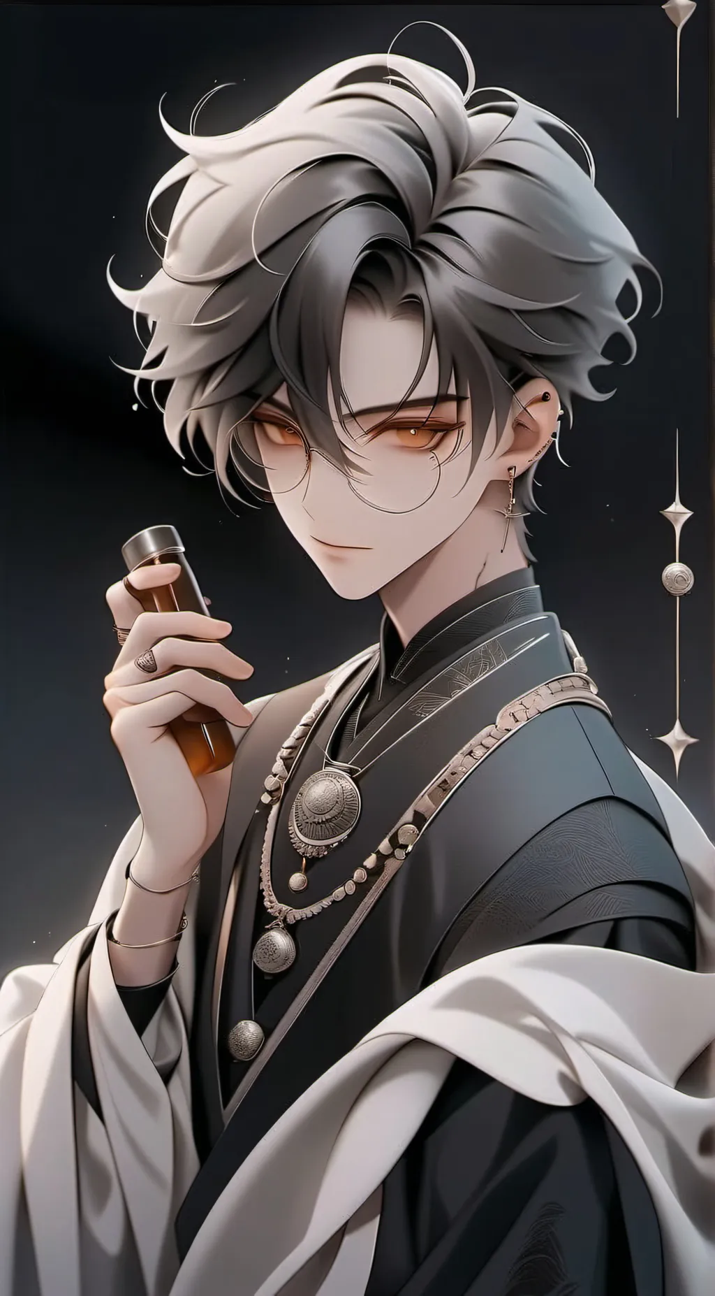 ai character: Kenji  background