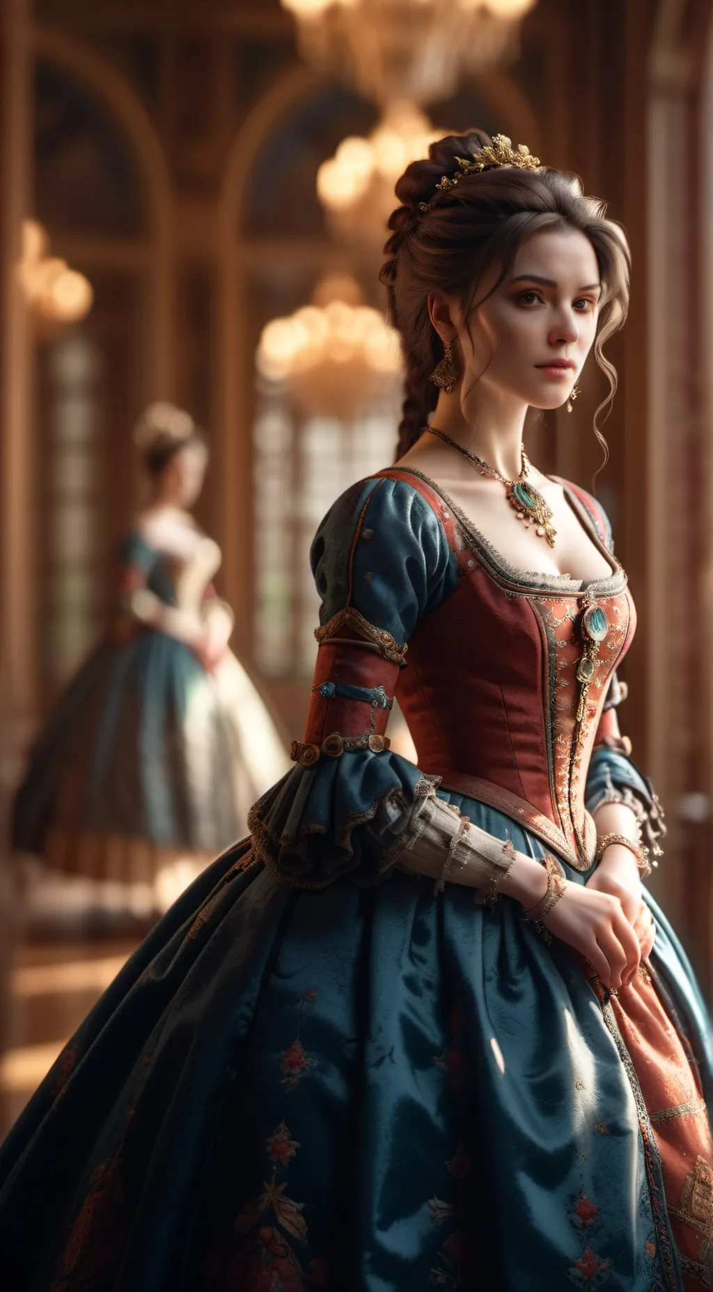 ai character: Sara (1860s) background