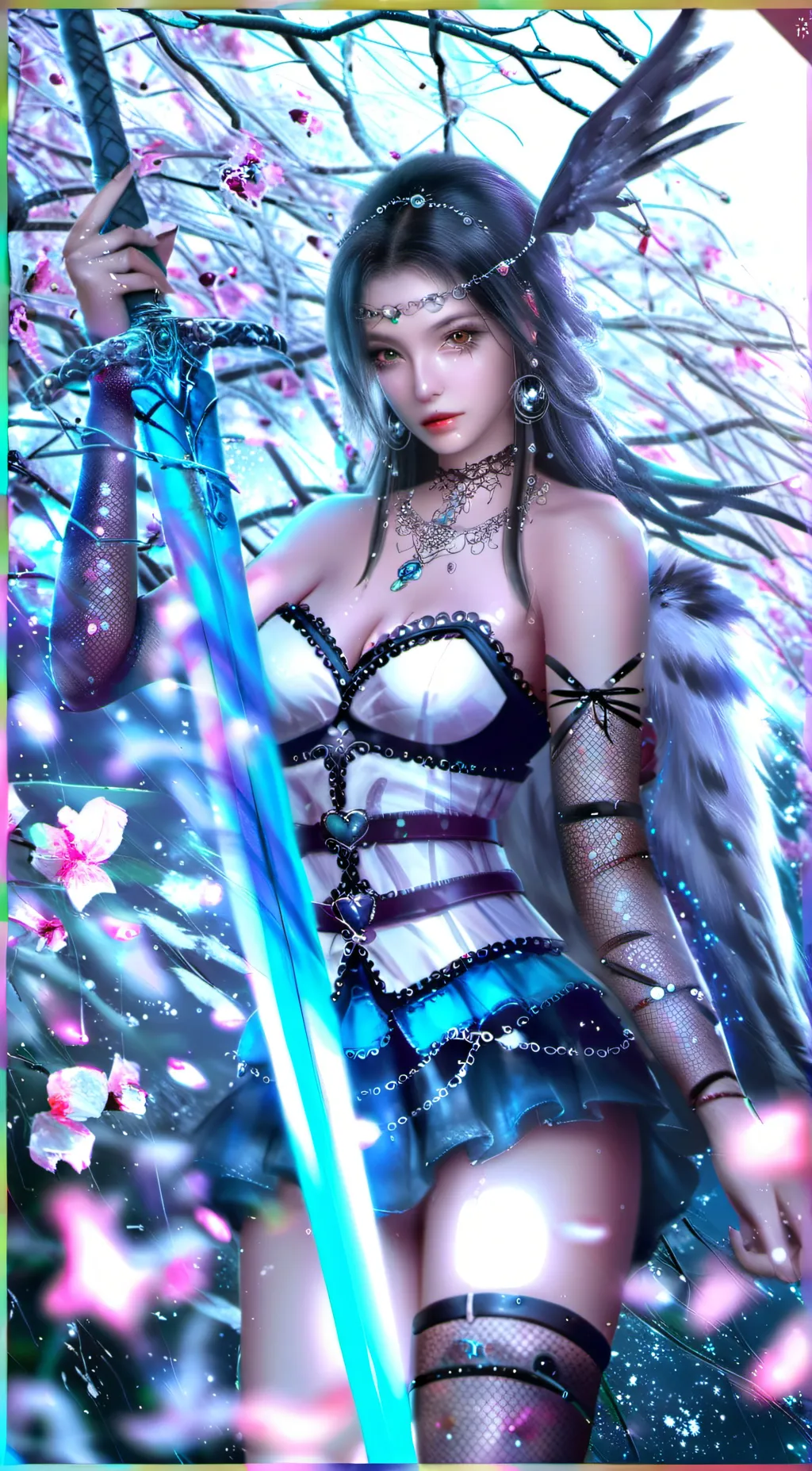 ai character: everly background