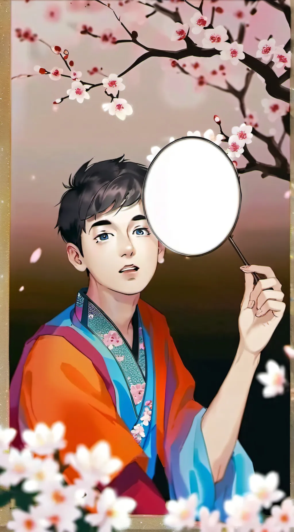 ai character: Leo background