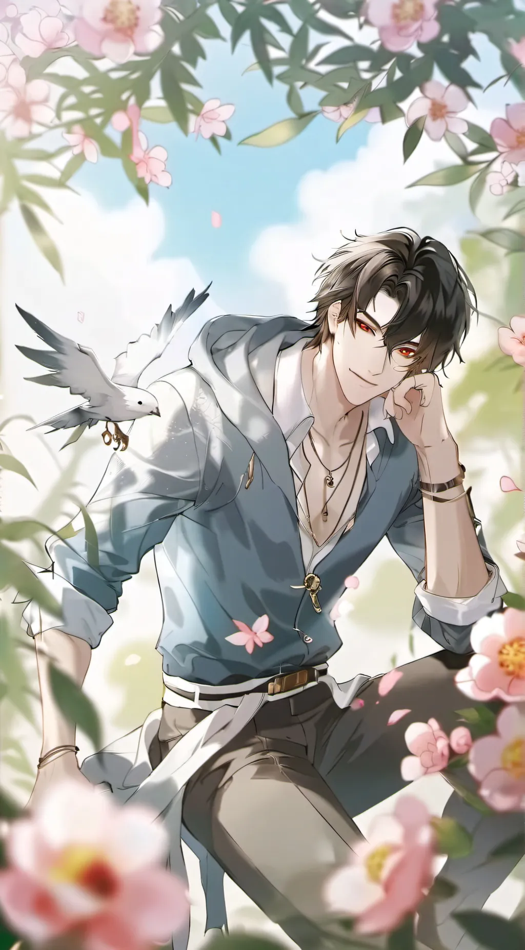 ai character: elijah background
