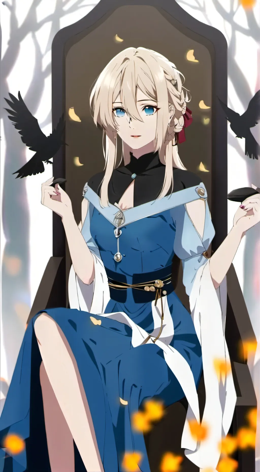 ai character: Lady Veronica  background