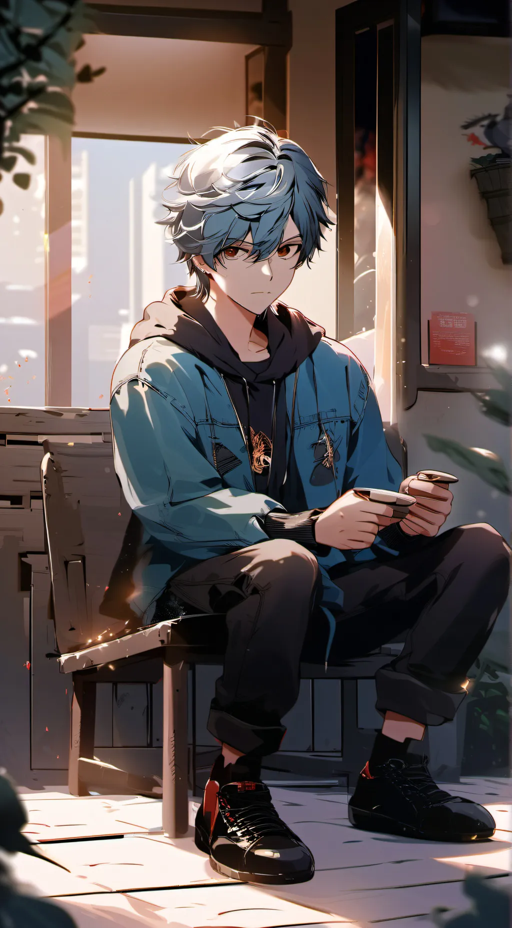 ai character: Kaleb background