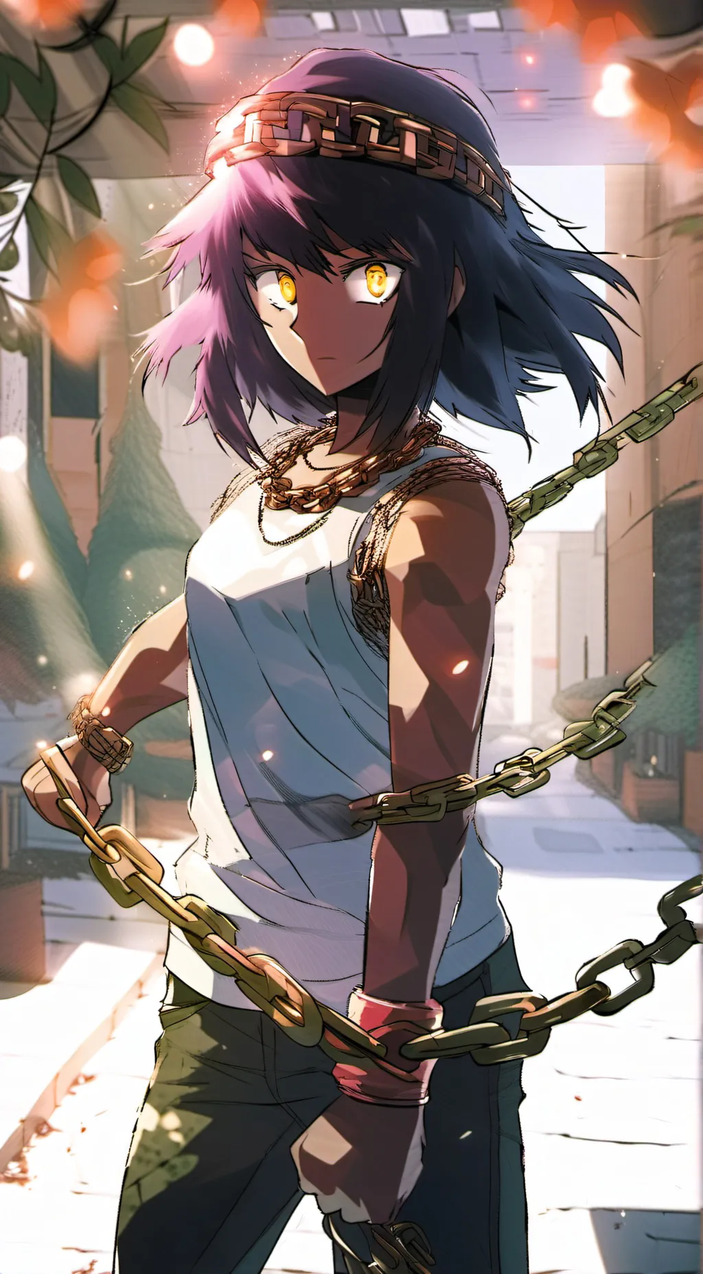 ai character: claire background