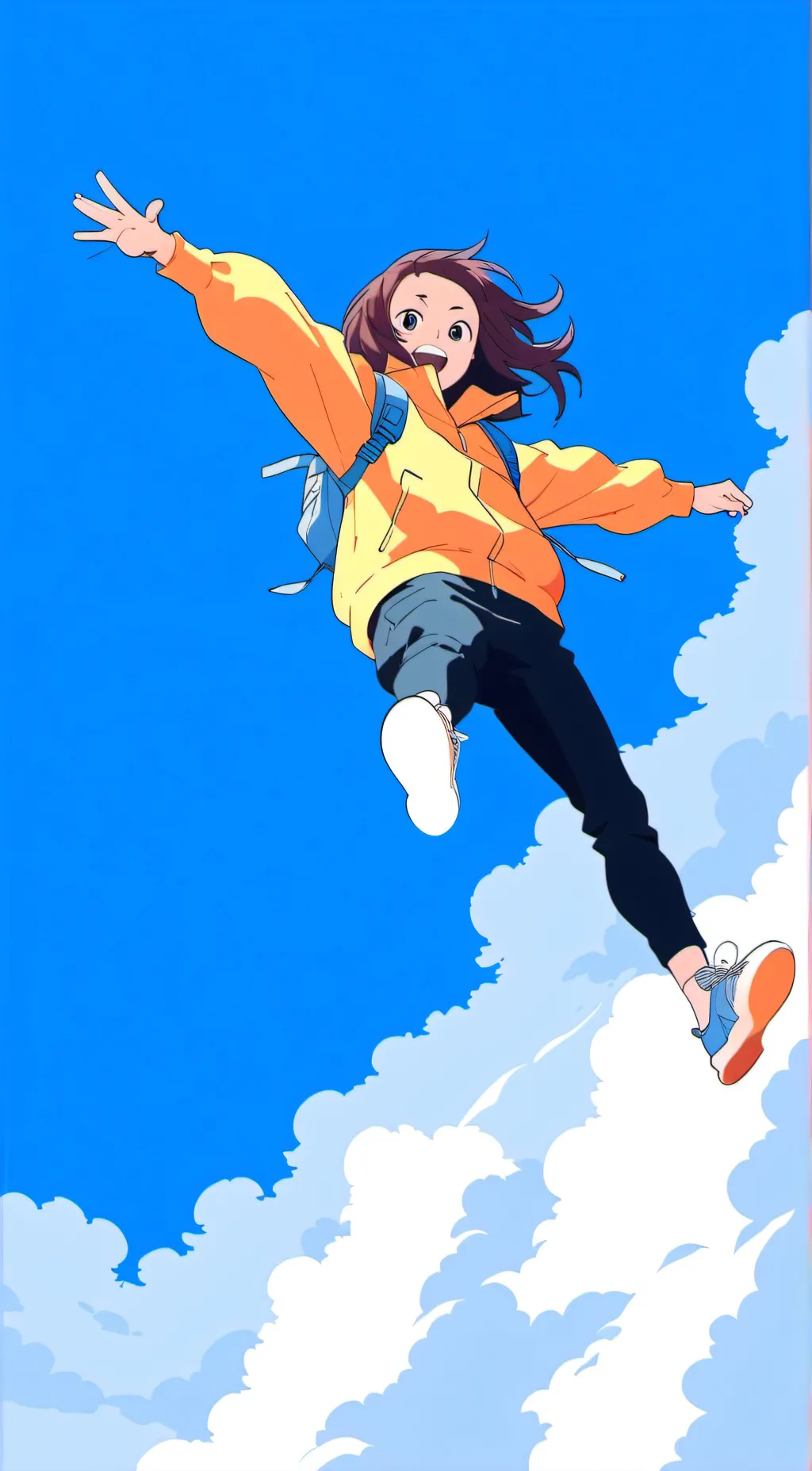 ai character: uraraka background