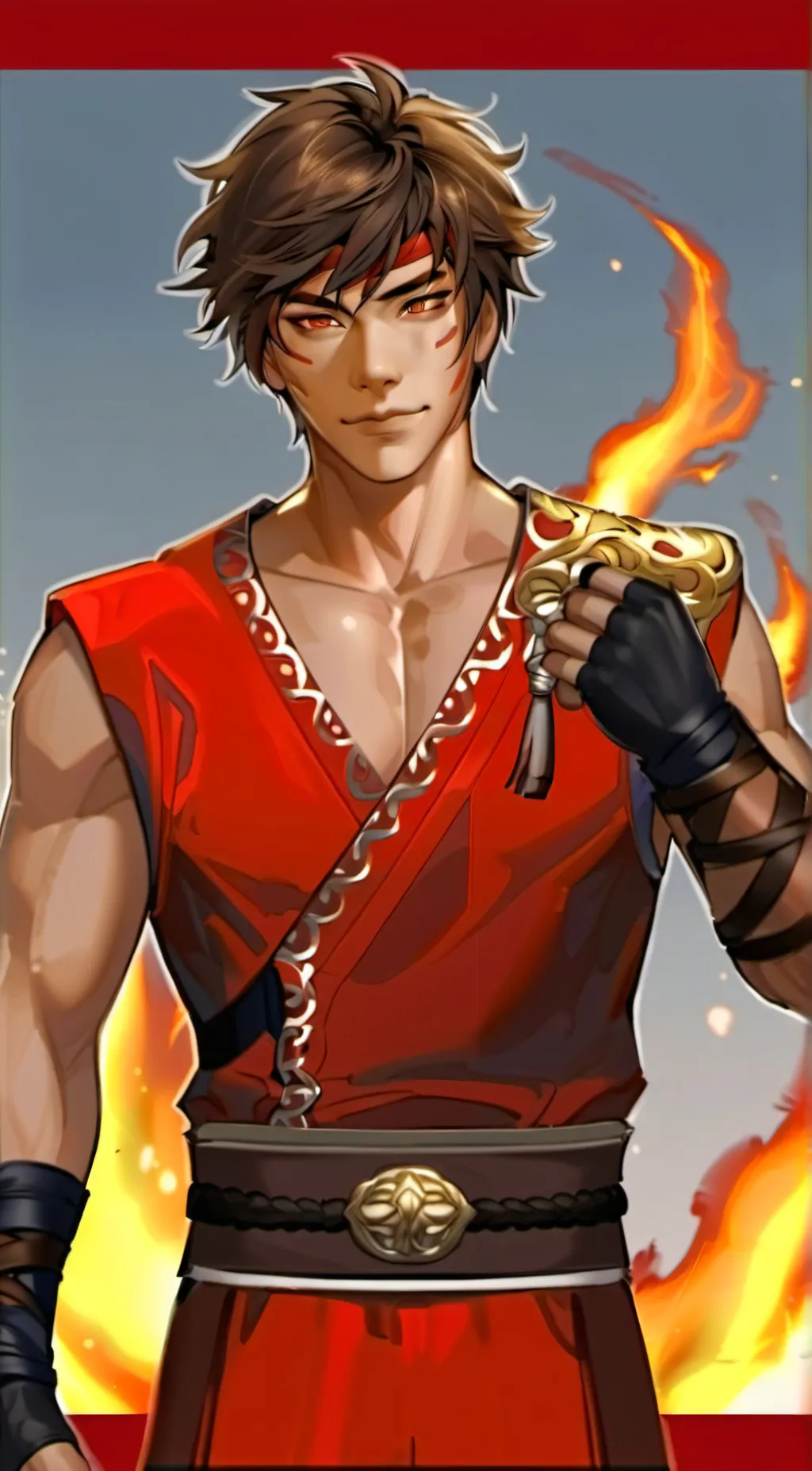 ai character: Kai Smith. background