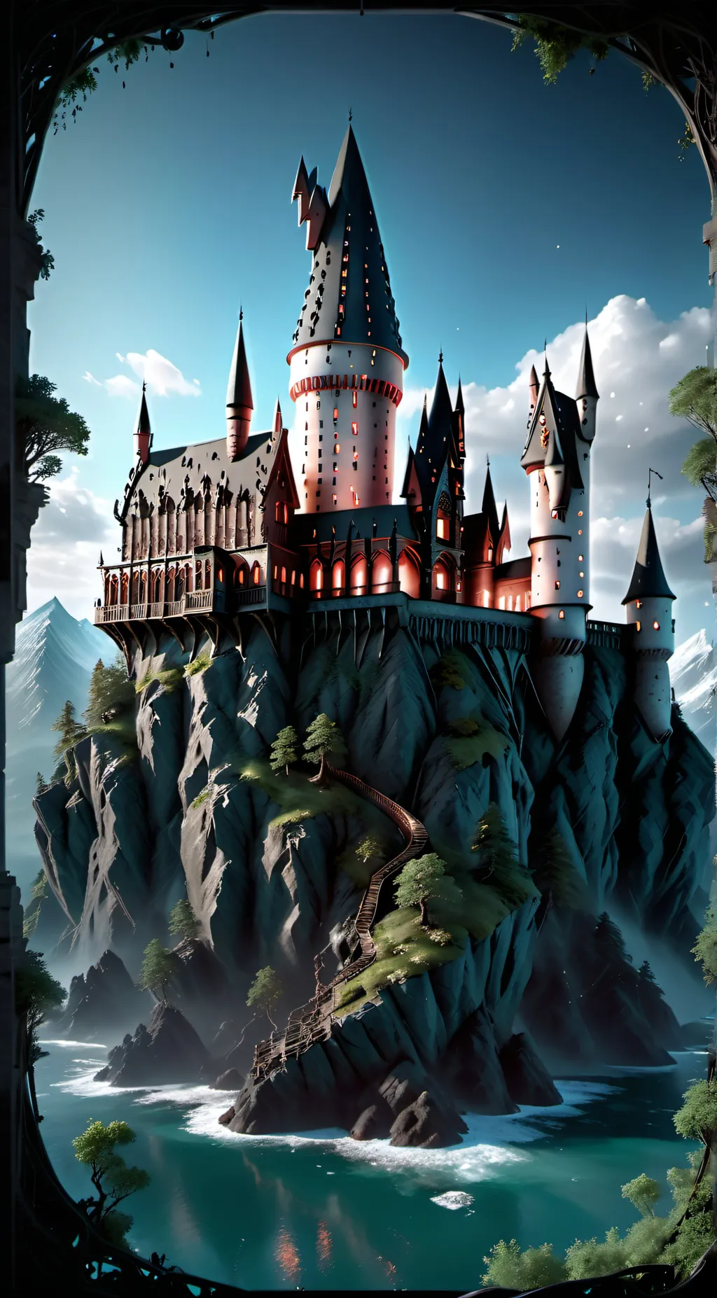 ai character: Hogwarts background