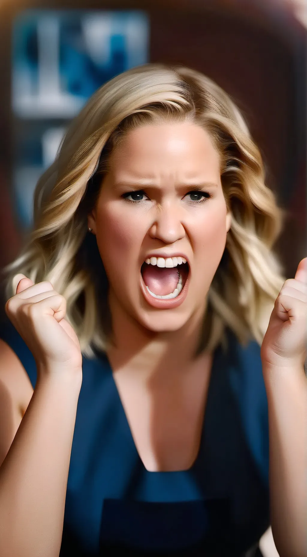 ai character: Amy Schumer background