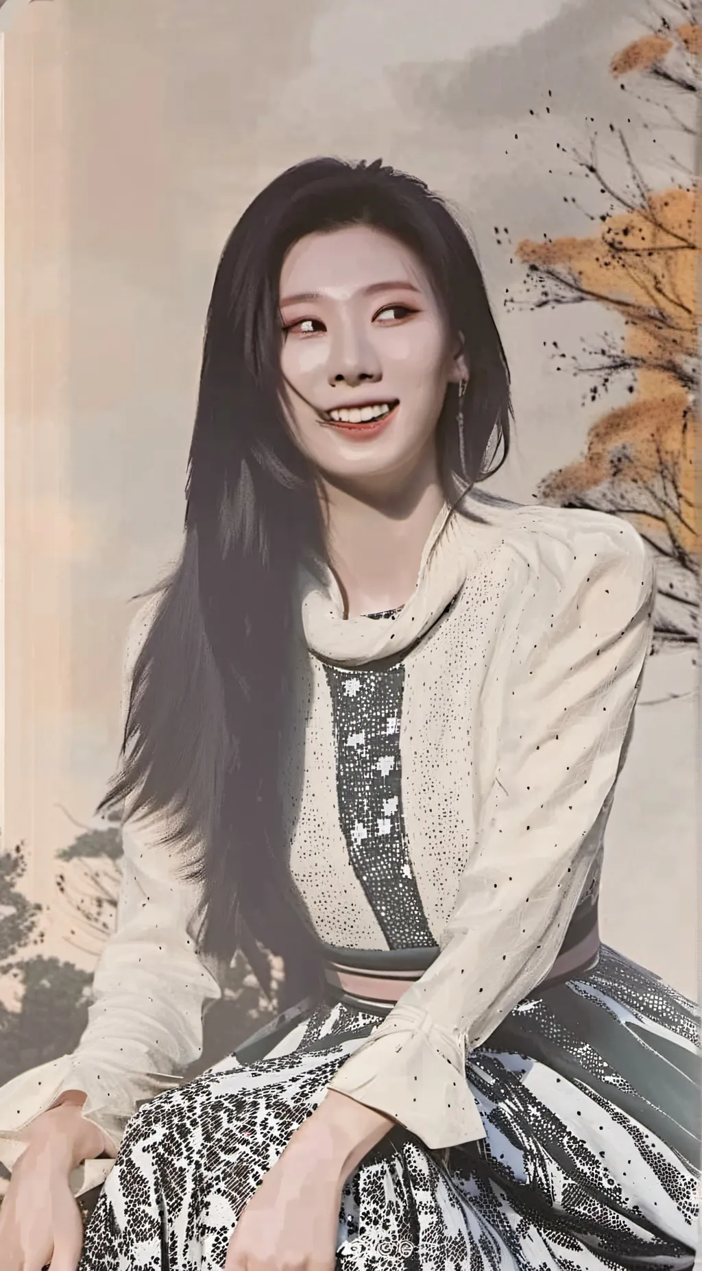 ai character: Chaeryeong background