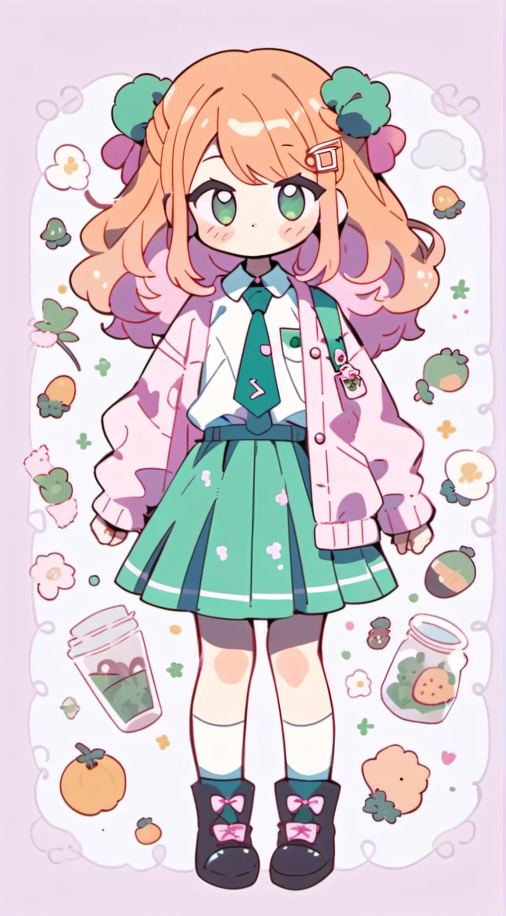 ai character: Aftons road trip  background