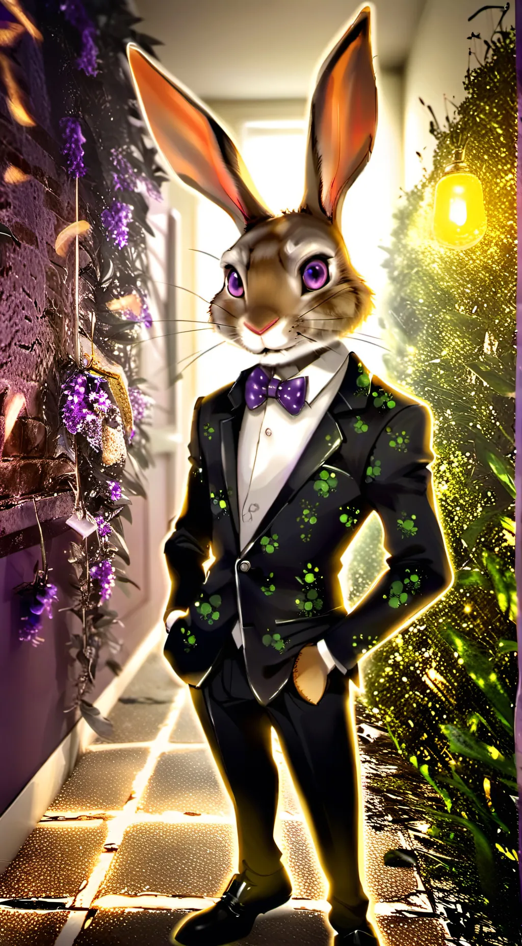 ai character: Springtrap background