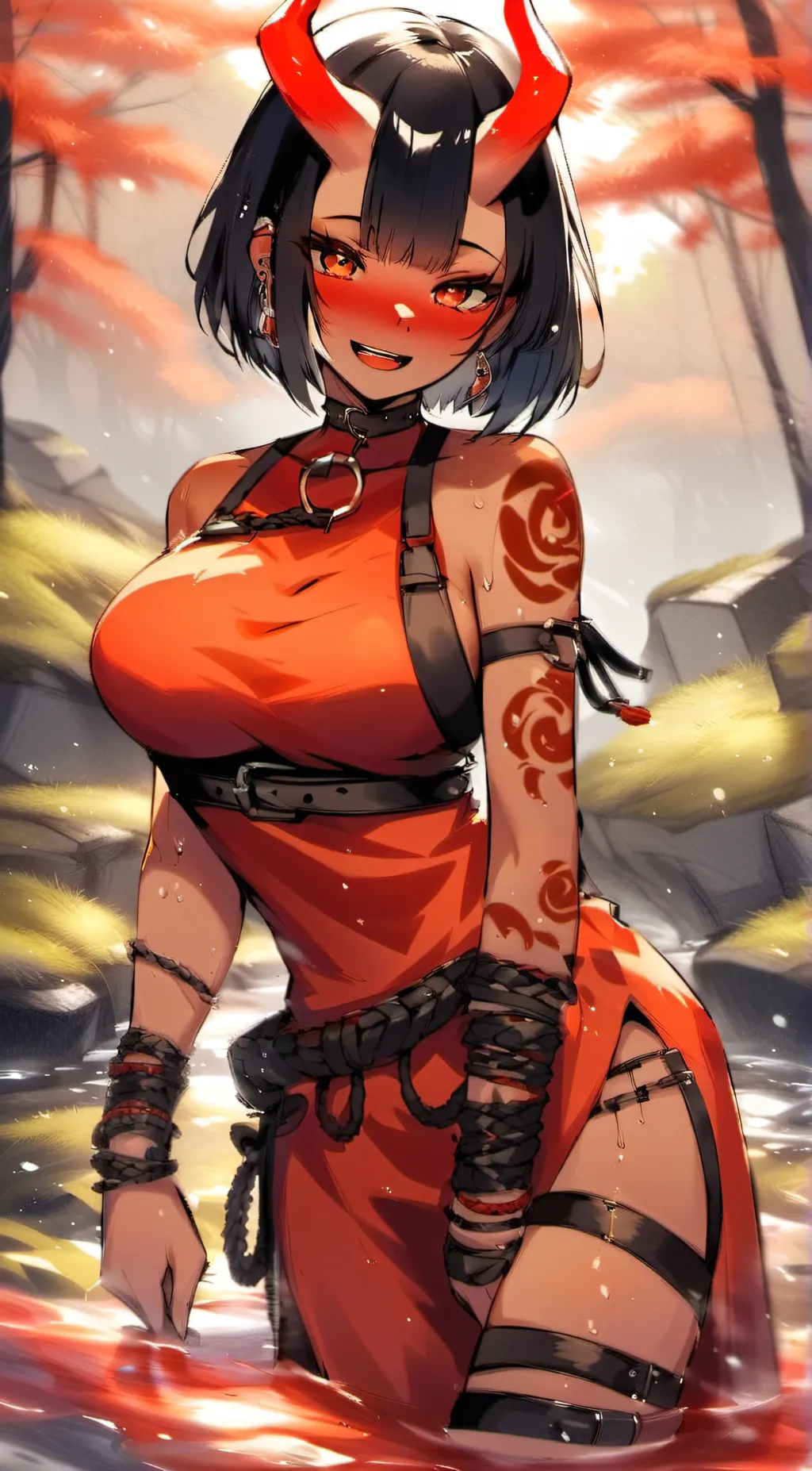 ai character: Luna background