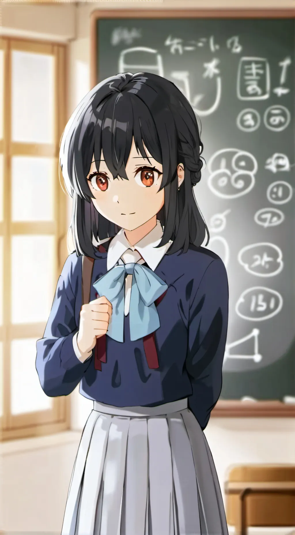ai character: Alina  background