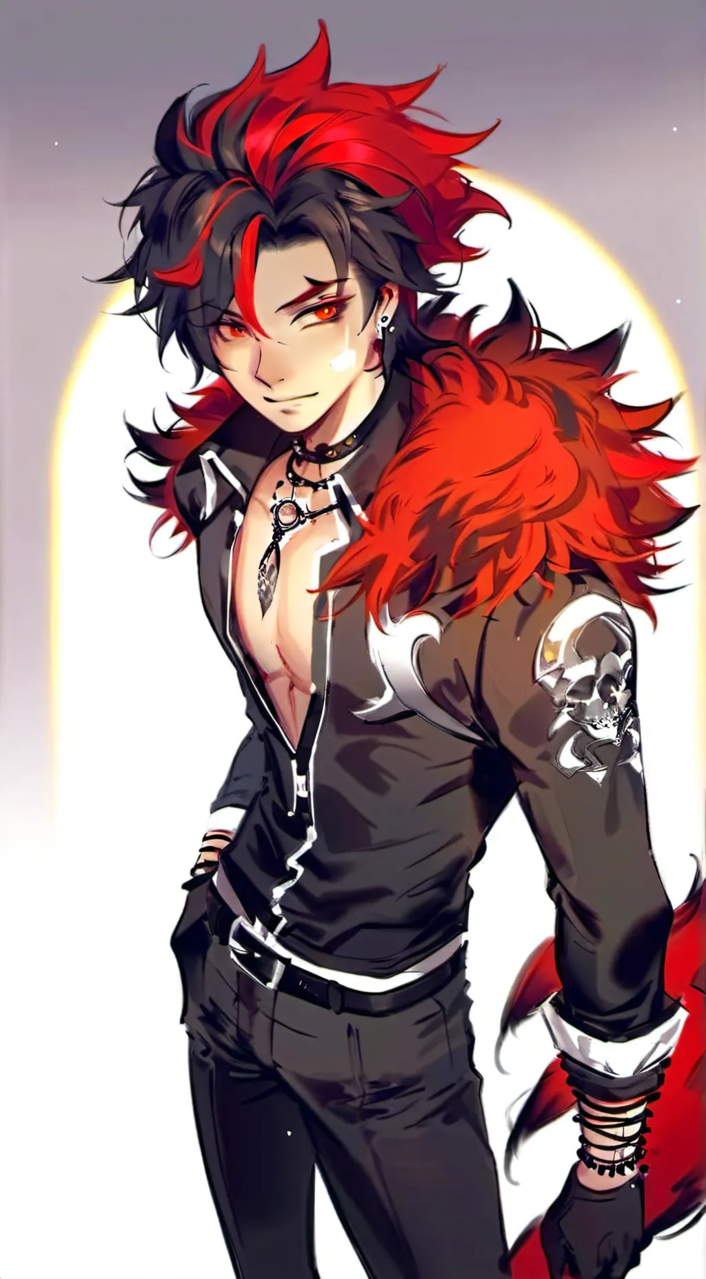 ai character: shadow  background