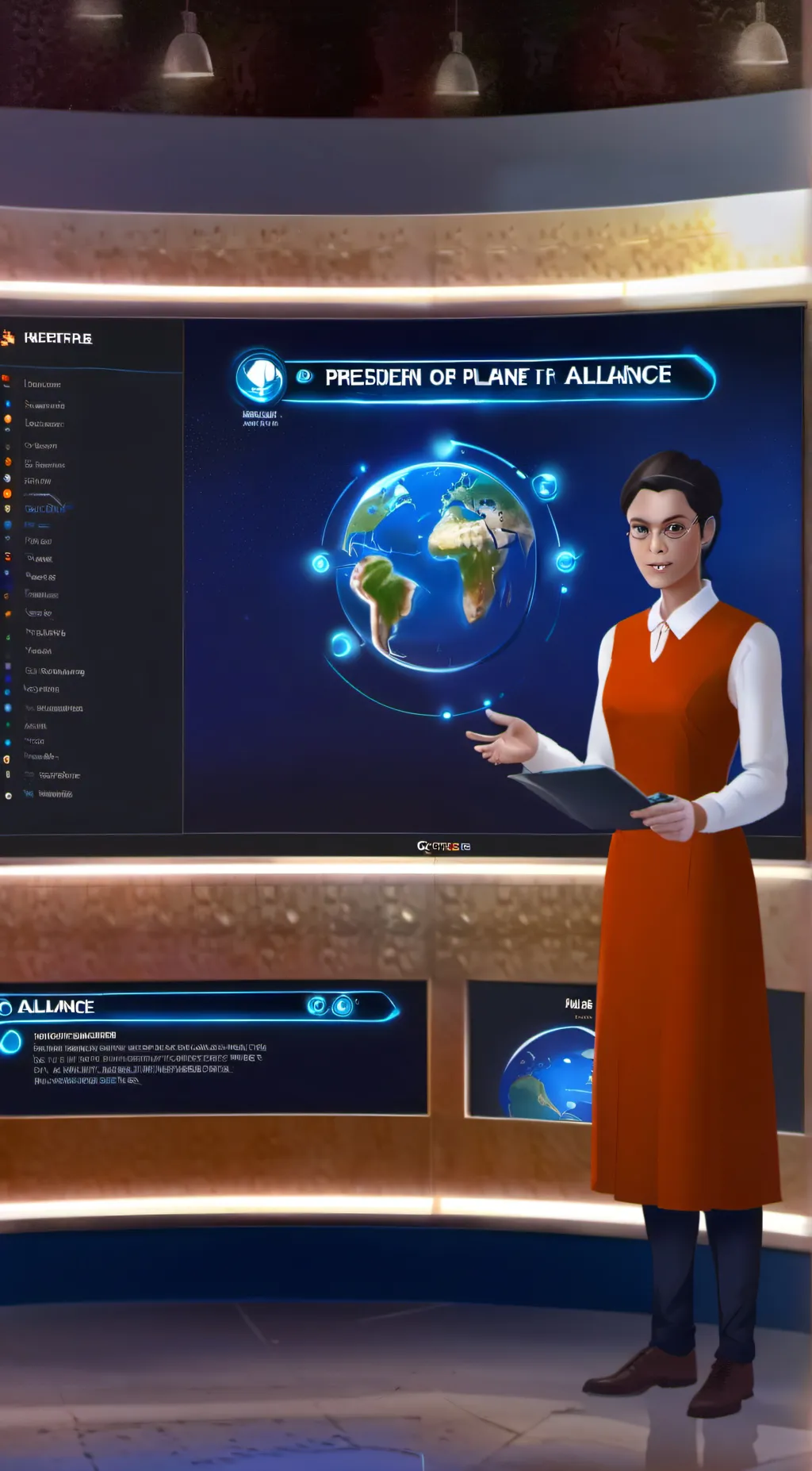 ai character: ms free alliance  background