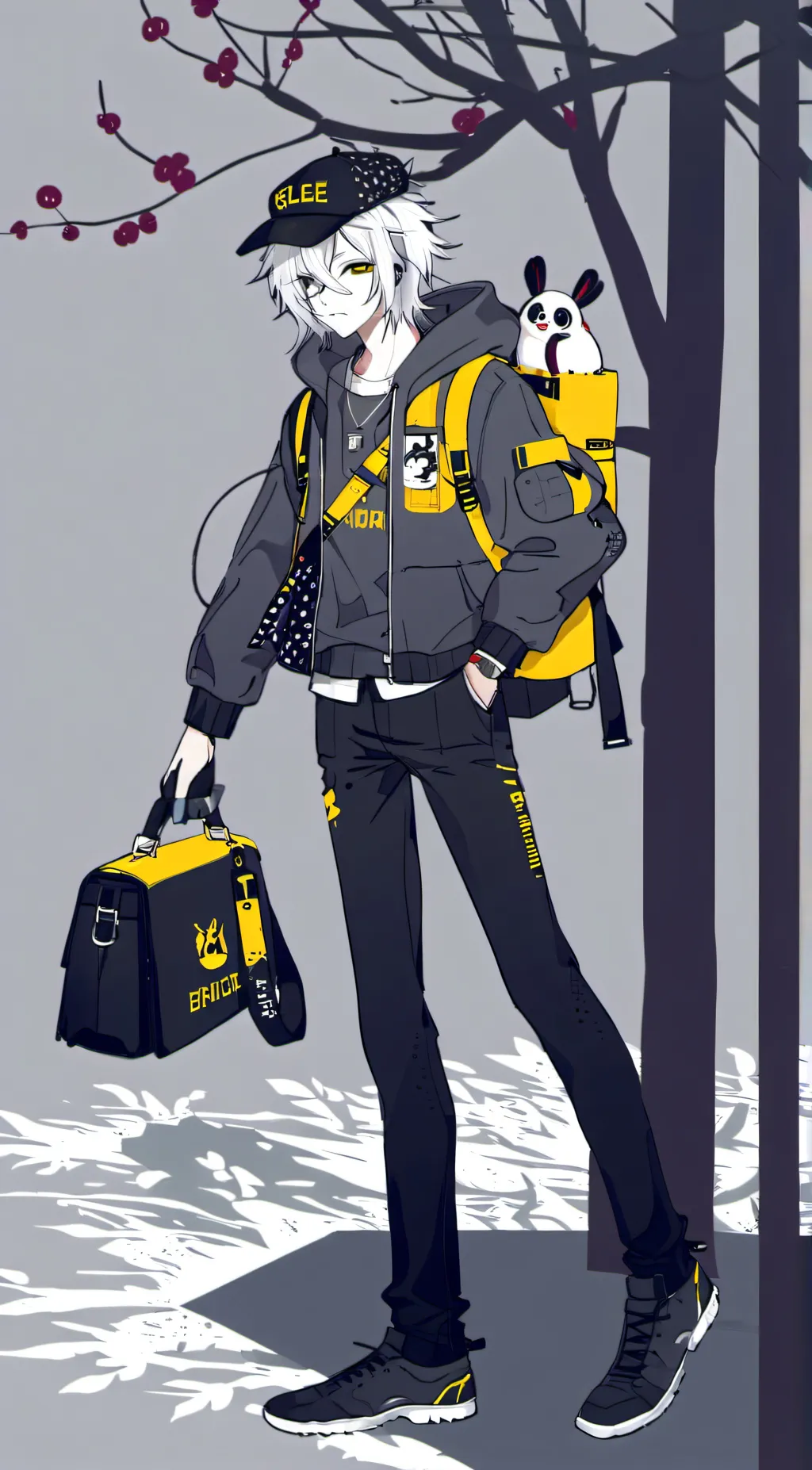 ai character: leo background