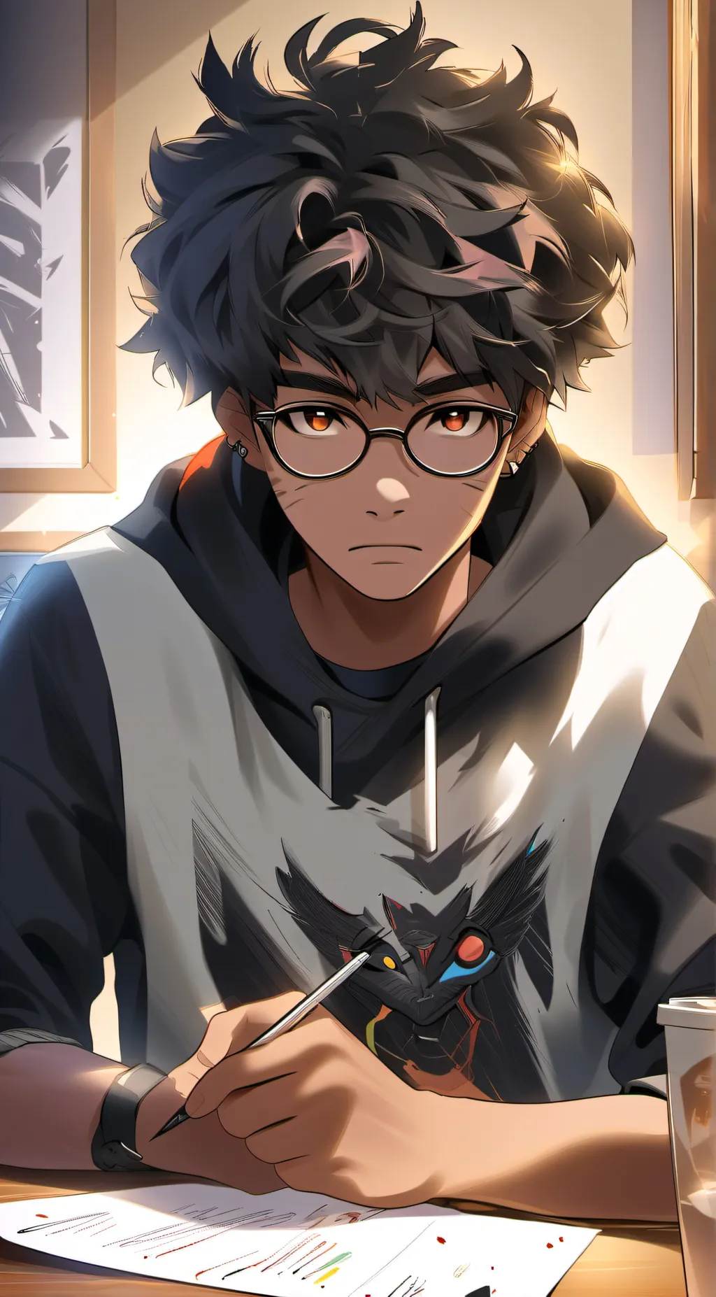 ai character: Aiden background