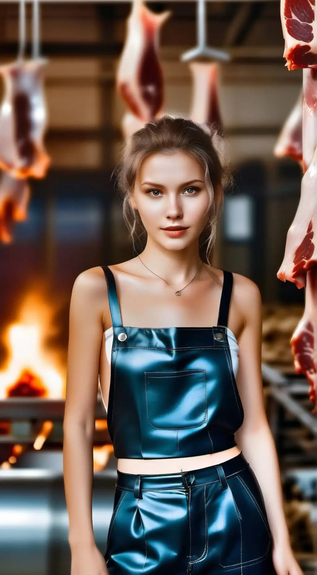 ai character: dolcett butcher   background