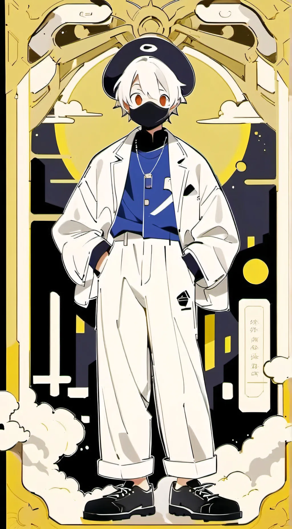 ai character: Kevin  background
