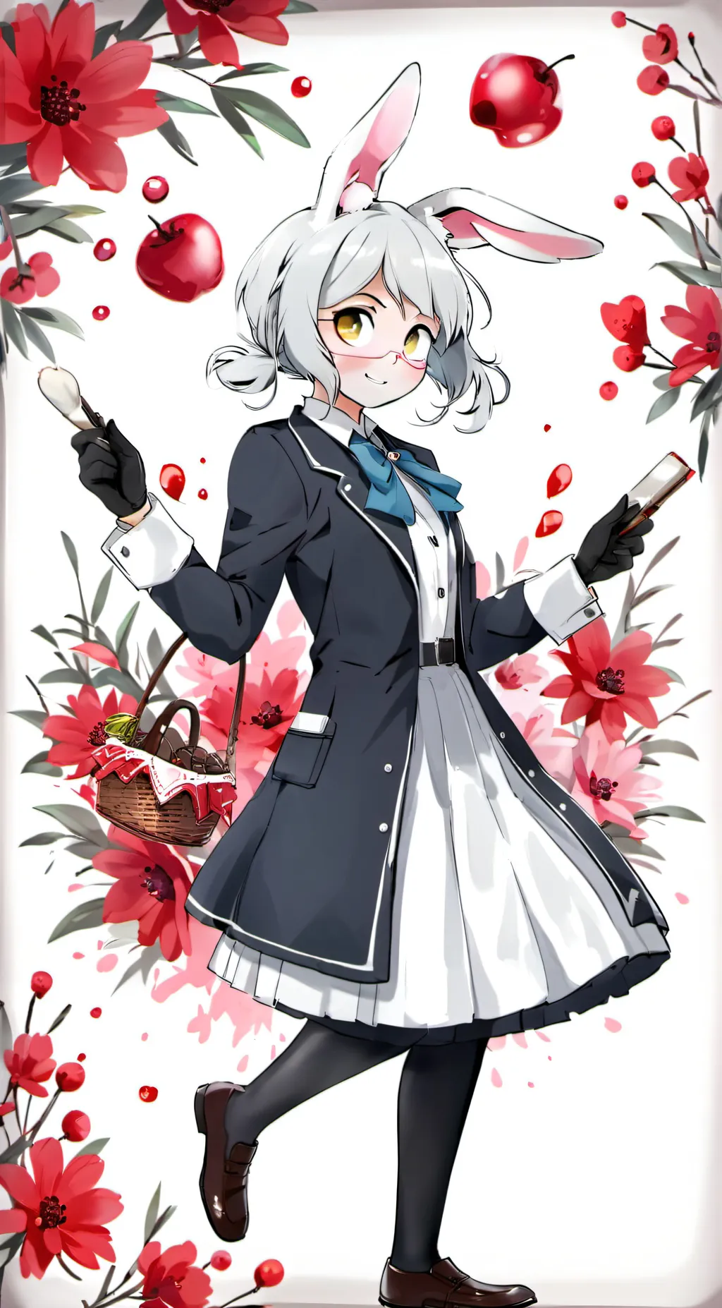 ai character: Hello background
