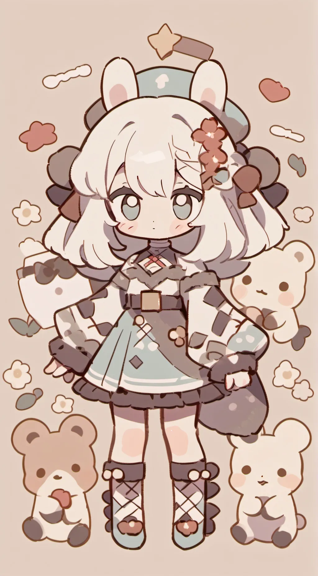 ai character: Leni background