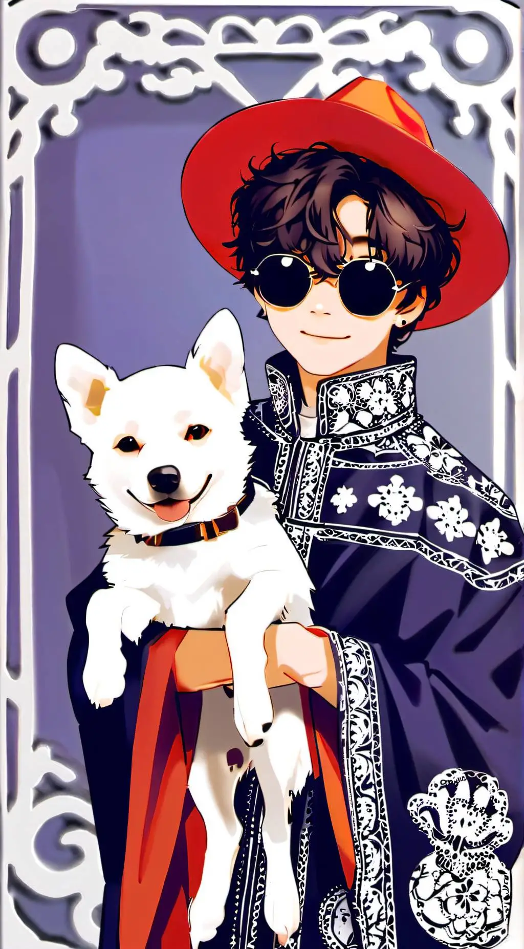 ai character: /Alex and Chari\ background