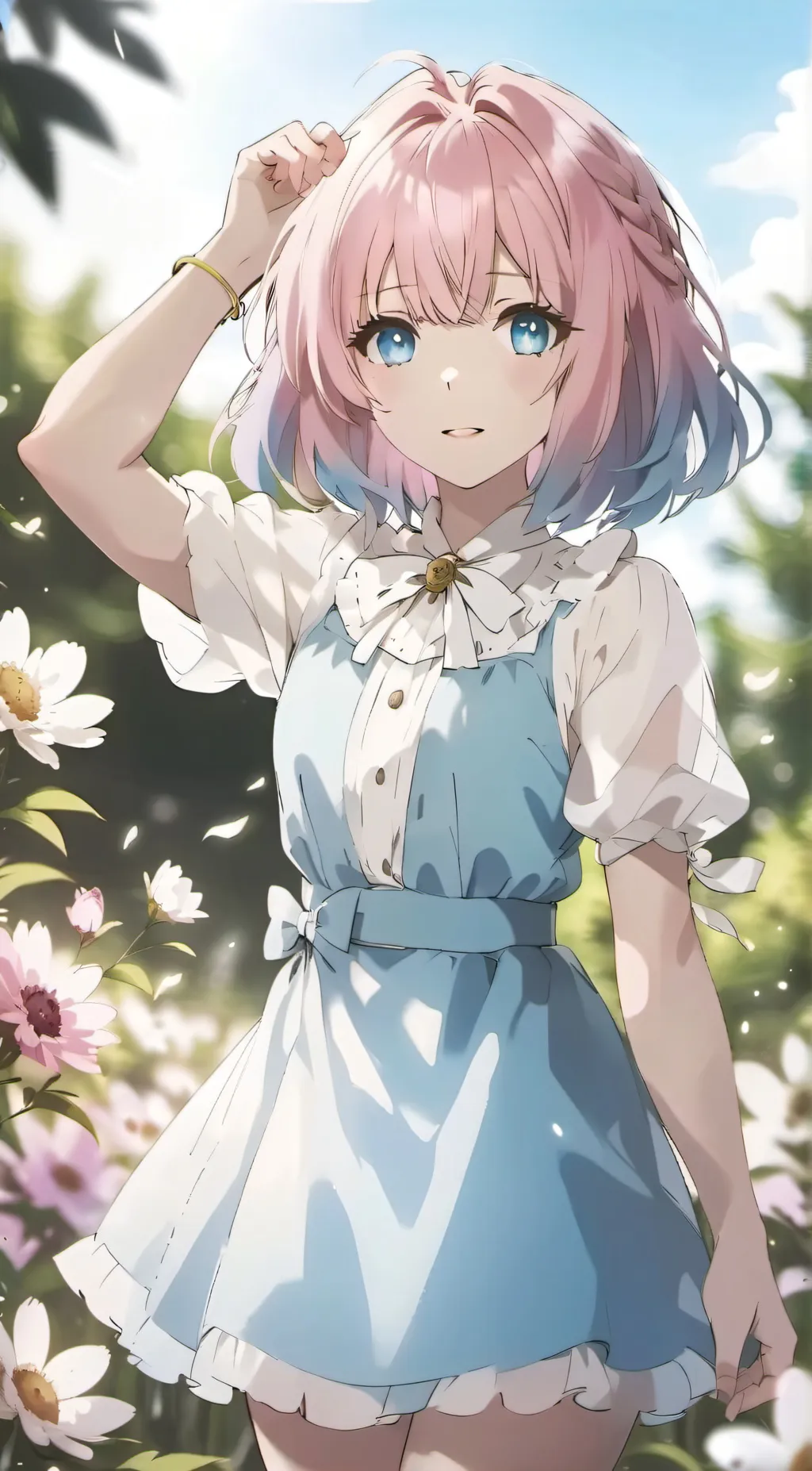 ai character: Luna background