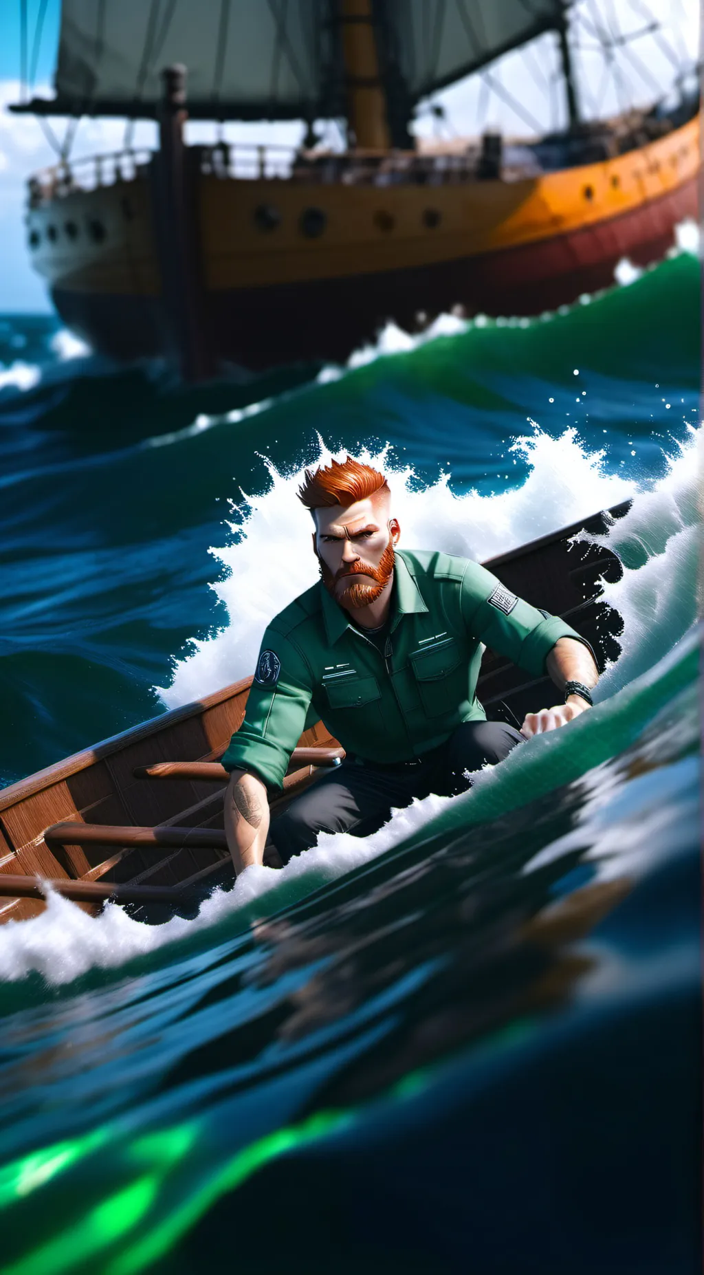 Talkie AI - Chat with Captain Davenport 