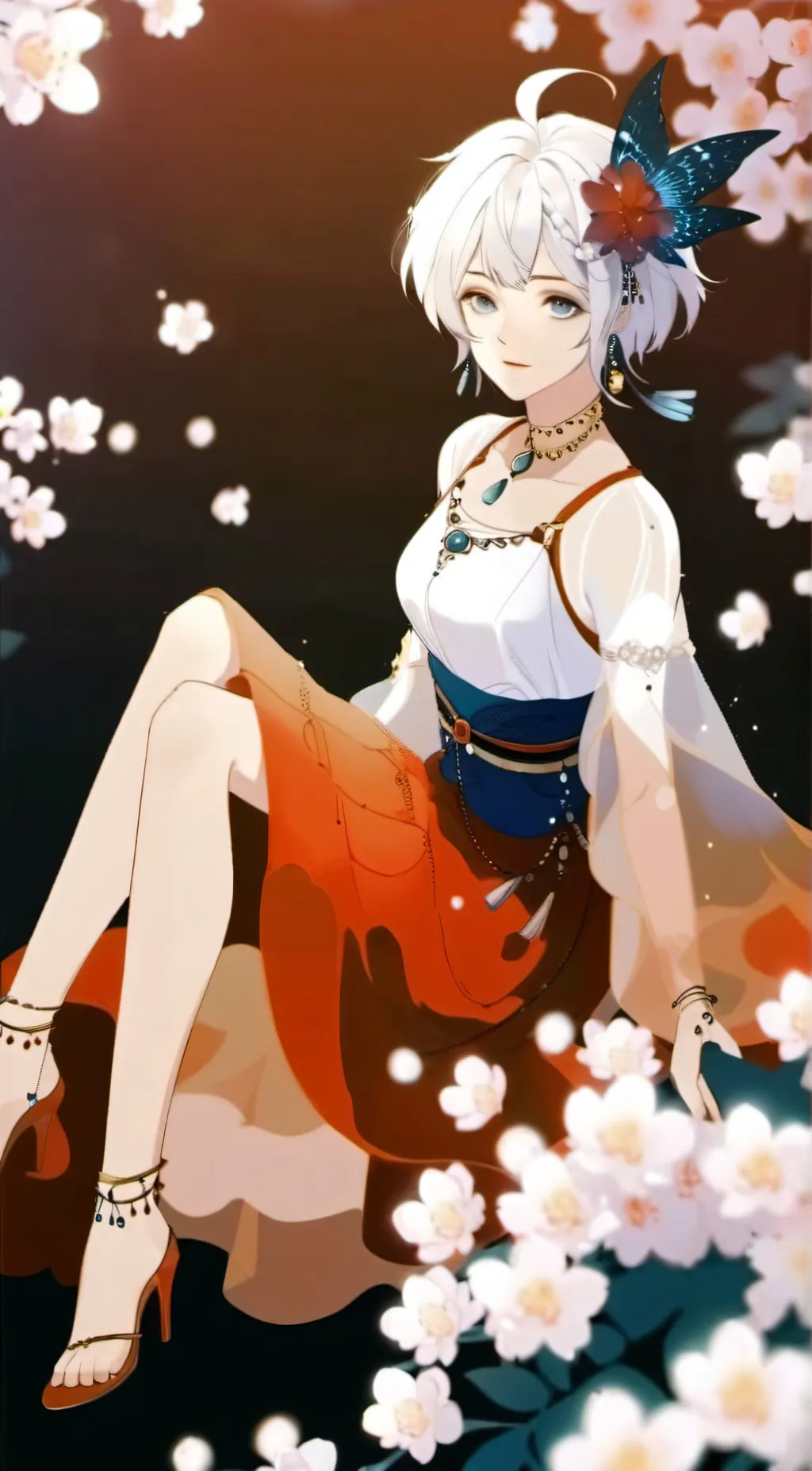 ai character: Sonic Shadow  background